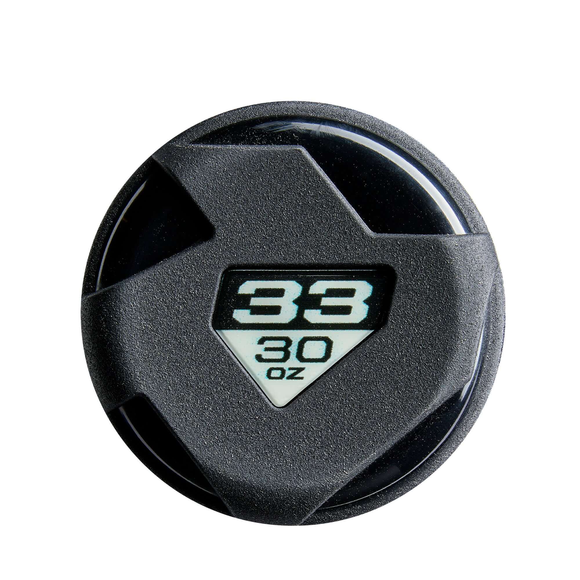 Knob of 2026 DeMarini The Goods Royal Purple (-3) BBCOR Bat with stiff 1375 Composite handle design