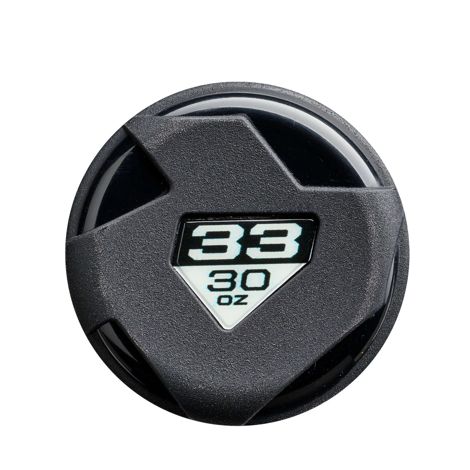 Knob of 2026 DeMarini Omega Electric Yellow BBCOR Bat with 1275 Composite handle for comfort and balance