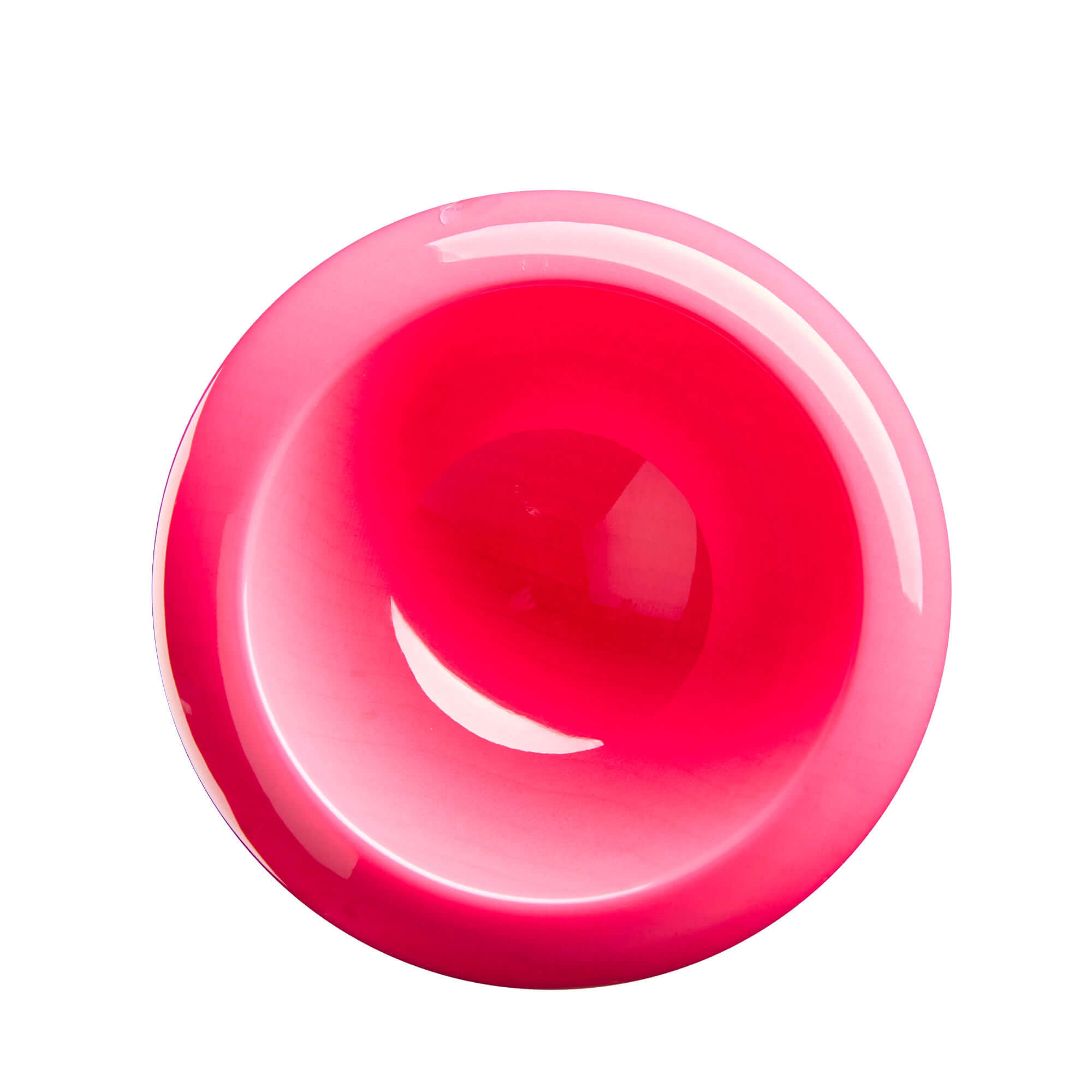 End cap of 2026 DeMarini The Woods Pink BBCOR Baseball Bat with balanced composite structure