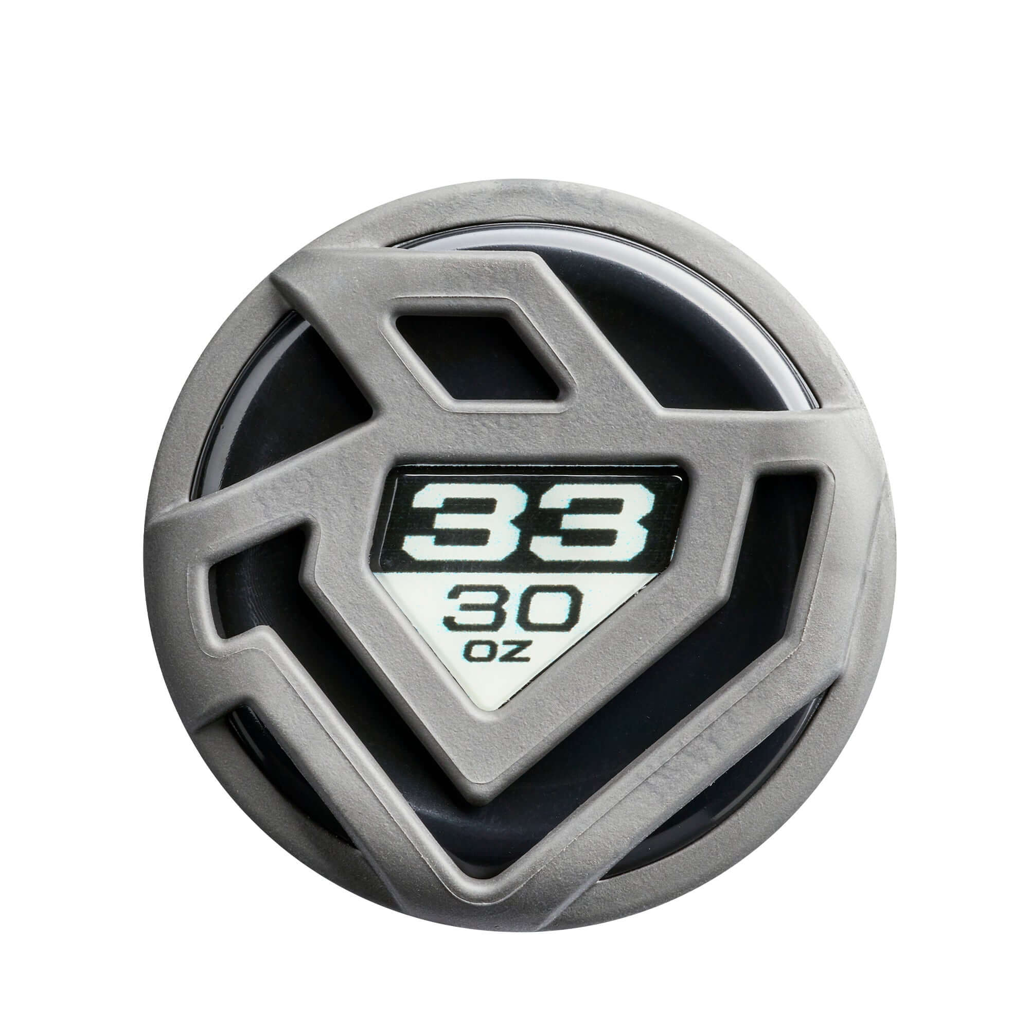 Damplify knob of 2026 DeMarini Exile Cyborg (-3) BBCOR Bat reducing hand sting and improving comfort