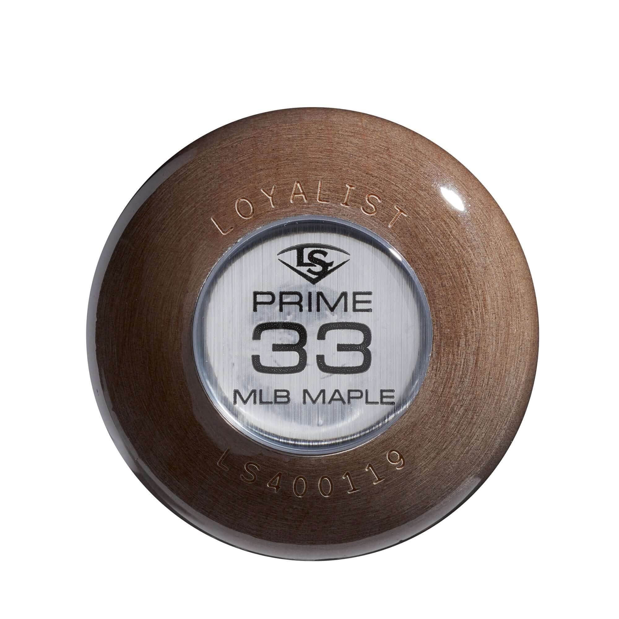 LS PRIME LOYALIST MAPLE C271L baseball bat with thicker handle