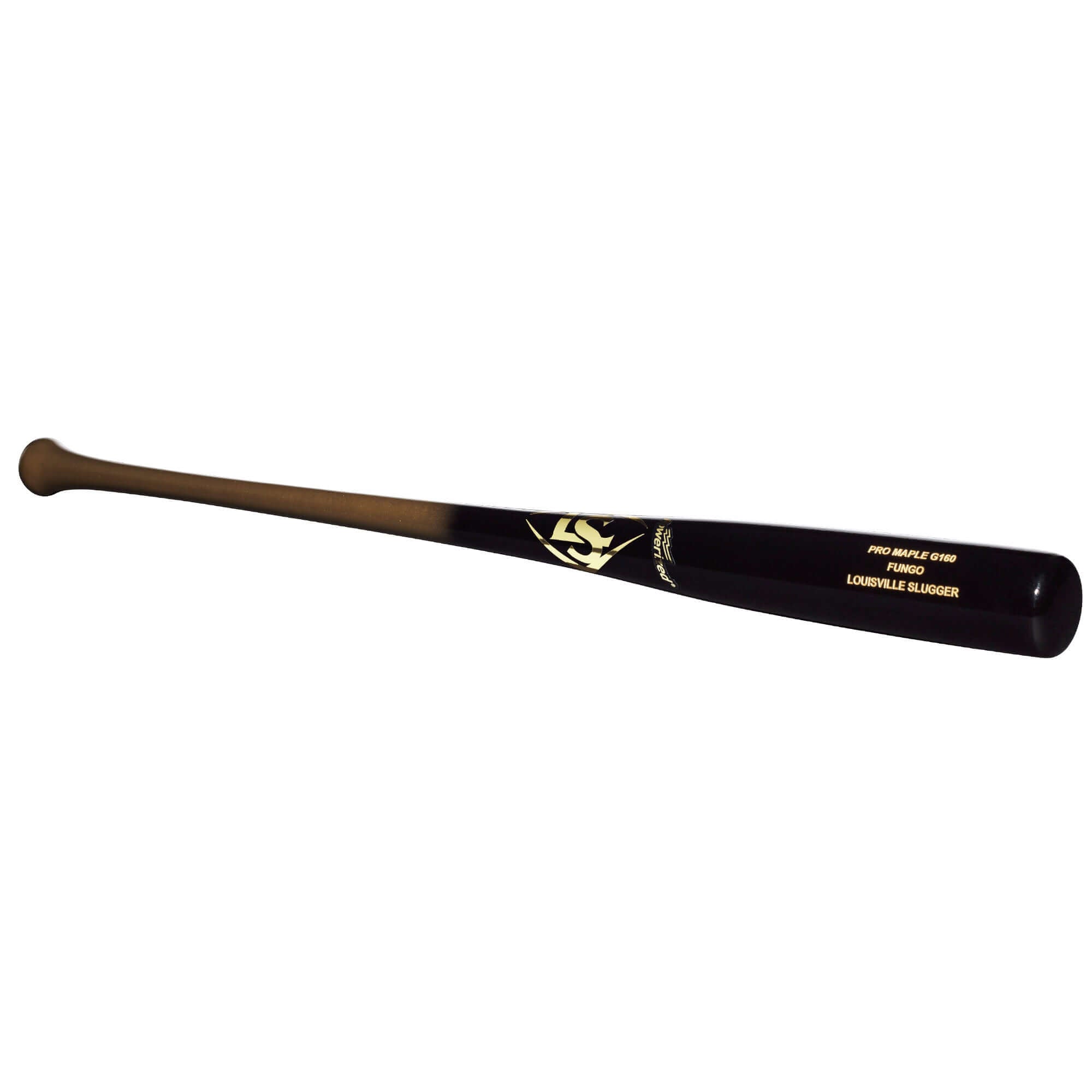 Louisville Slugger Fungo Bat, 36-inch, Gold/Black, Maple, G160