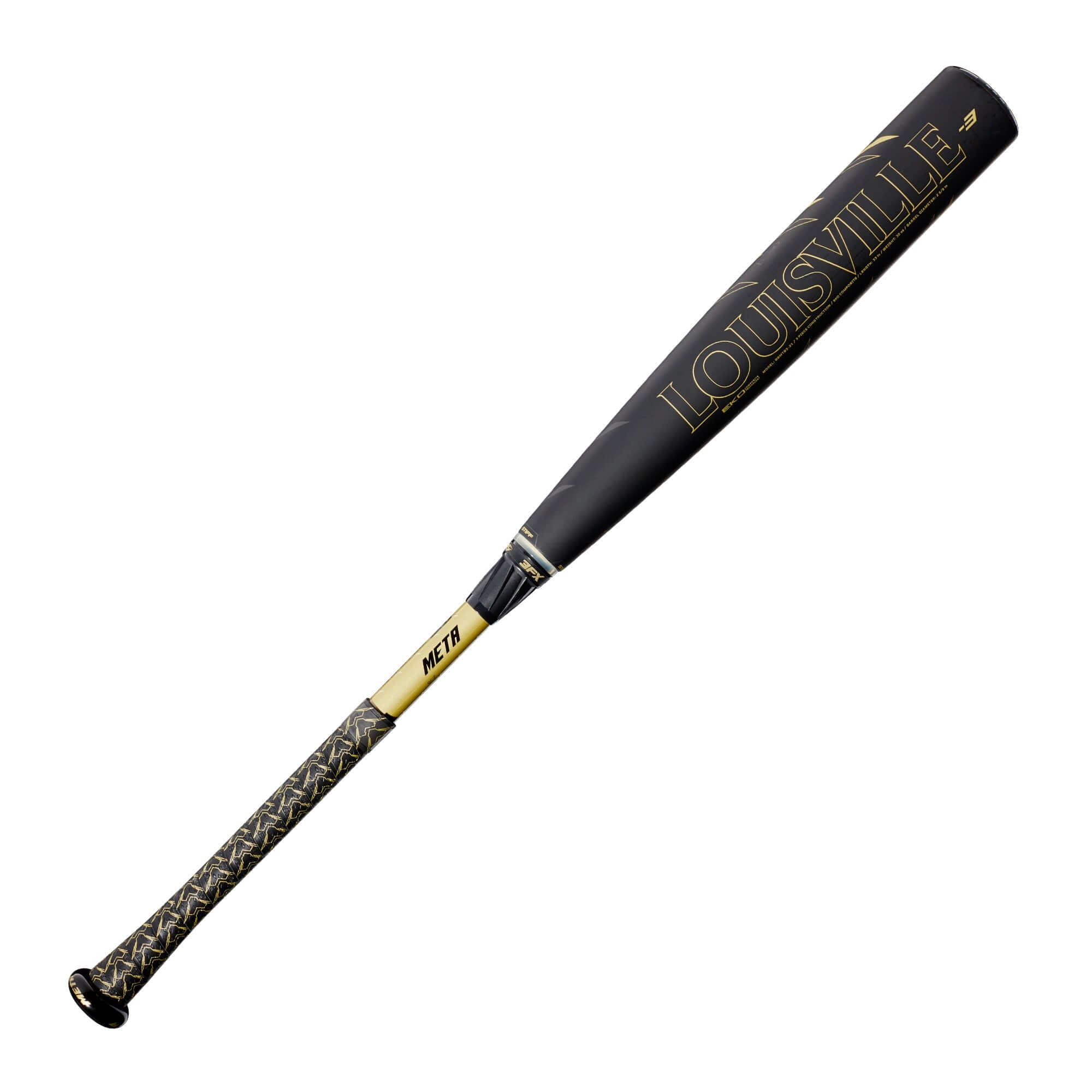 Wilson Louisville Slugger BBCOR Meta 21 -3 baseball bat with EKO composite barrel