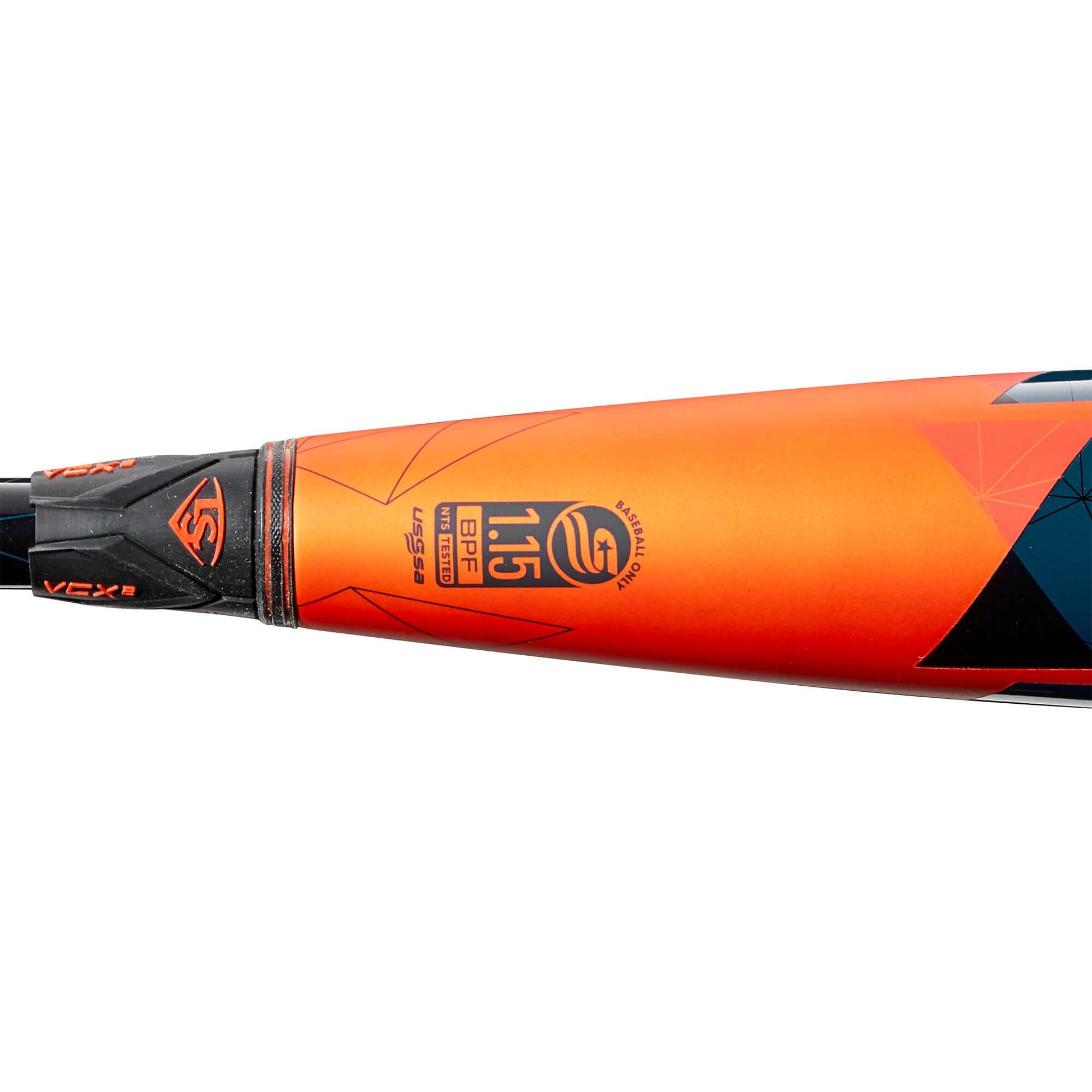 Louisville META (-10) USSSA Baseball Bat, light and balanced with EKO™ composite barrel for optimized performance.