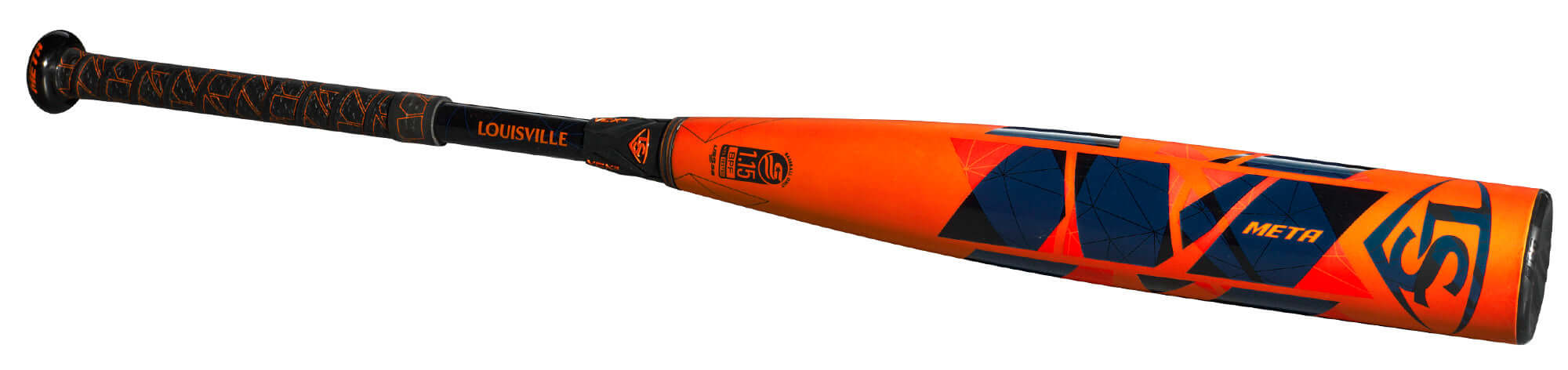 Louisville Meta (-8) 2 3/4 USSSA Baseball Bat with EKO composite barrel and GT1 end cap
