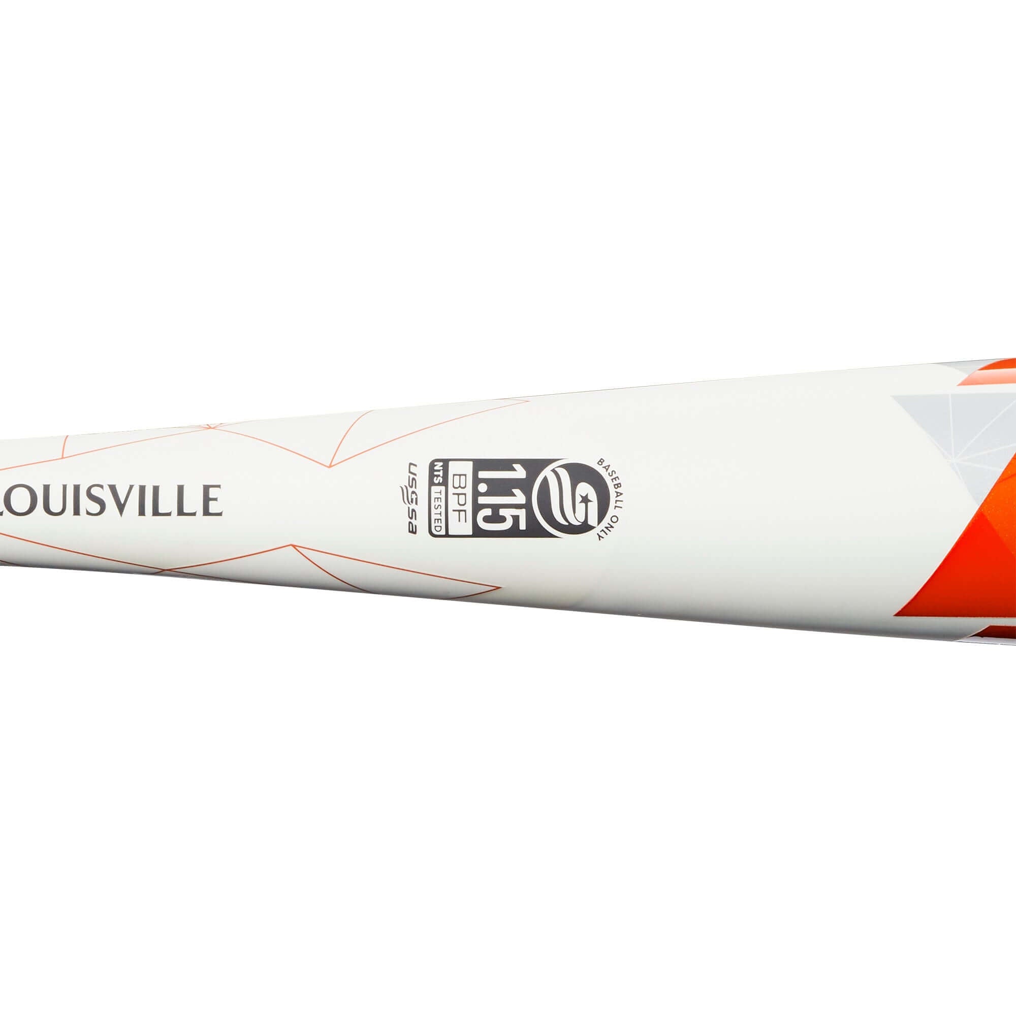 Louisville Slugger Meta One (-12) baseball bat showing the EKO™ Composite barrel design and USSSA certification logo.