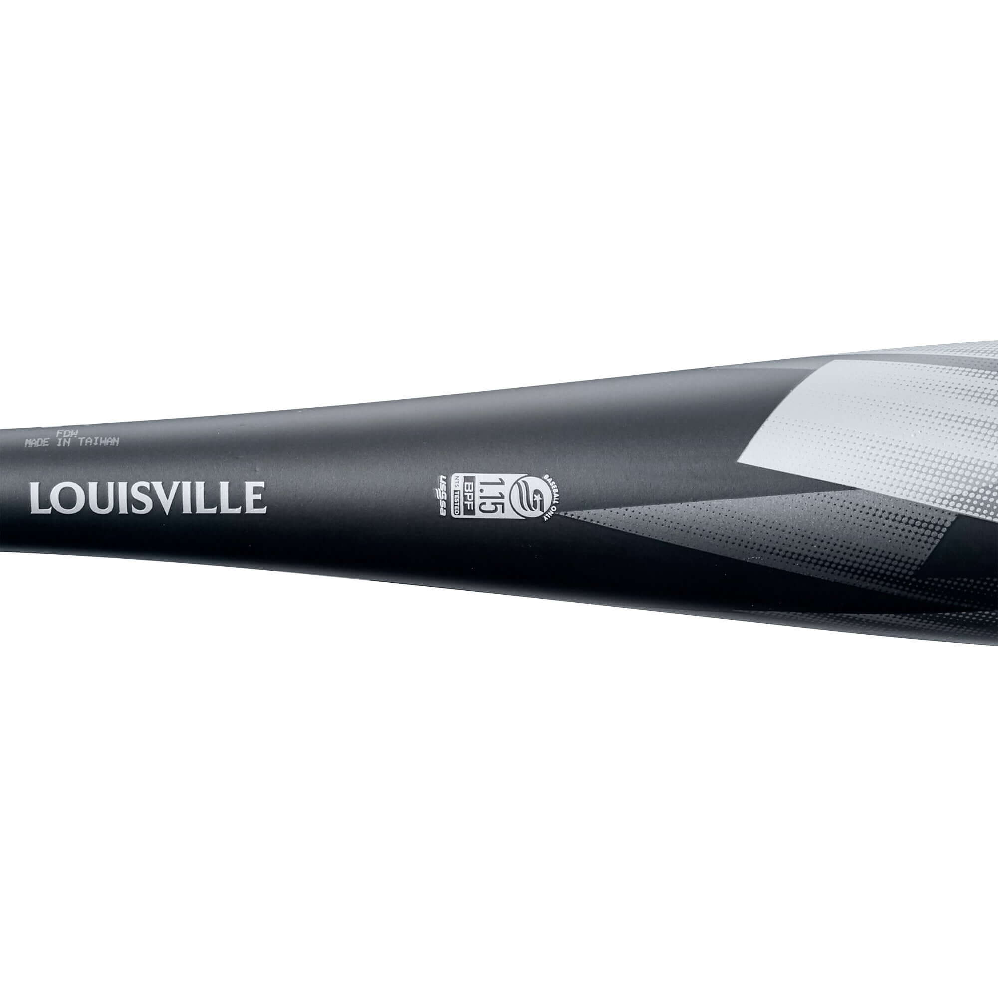 Louisville SOLO JBB (-10) USSSA Baseball Bat with ultra-balanced swing weight and premium SL Hyper™ alloy design.