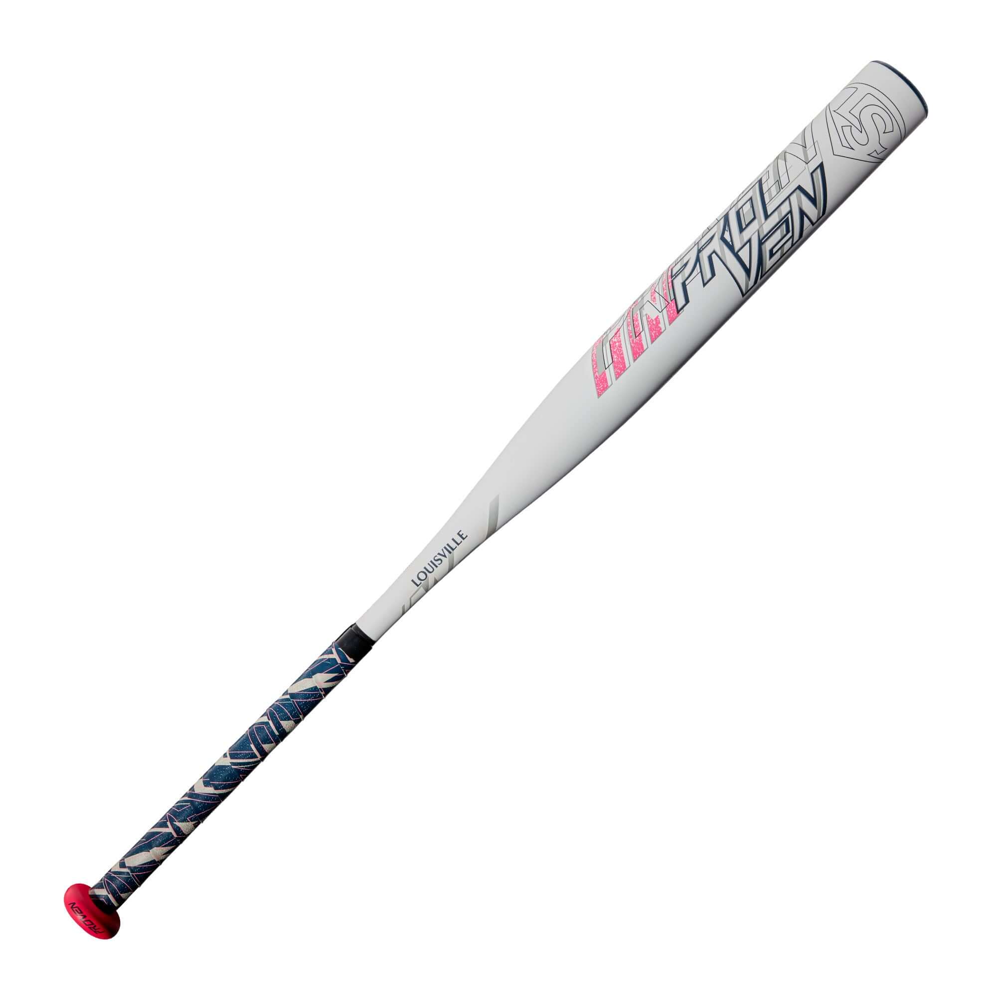 Louisville Slugger Proven (-13) Fastpitch Bat with full composite barrel and engineered sweet spot.