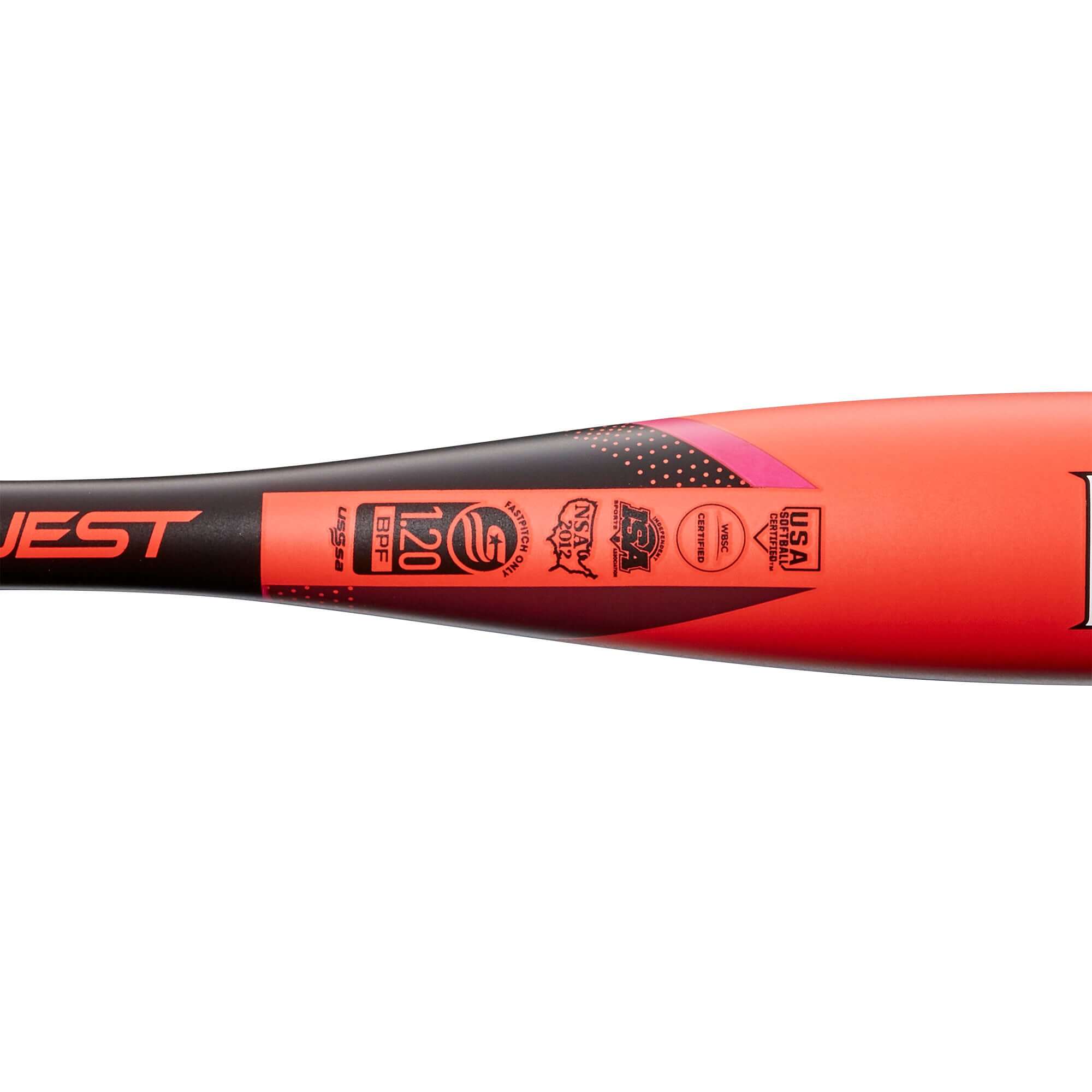 Louisville FP QUEST (-12) Fastpitch Bat 100% performance alloy barrel