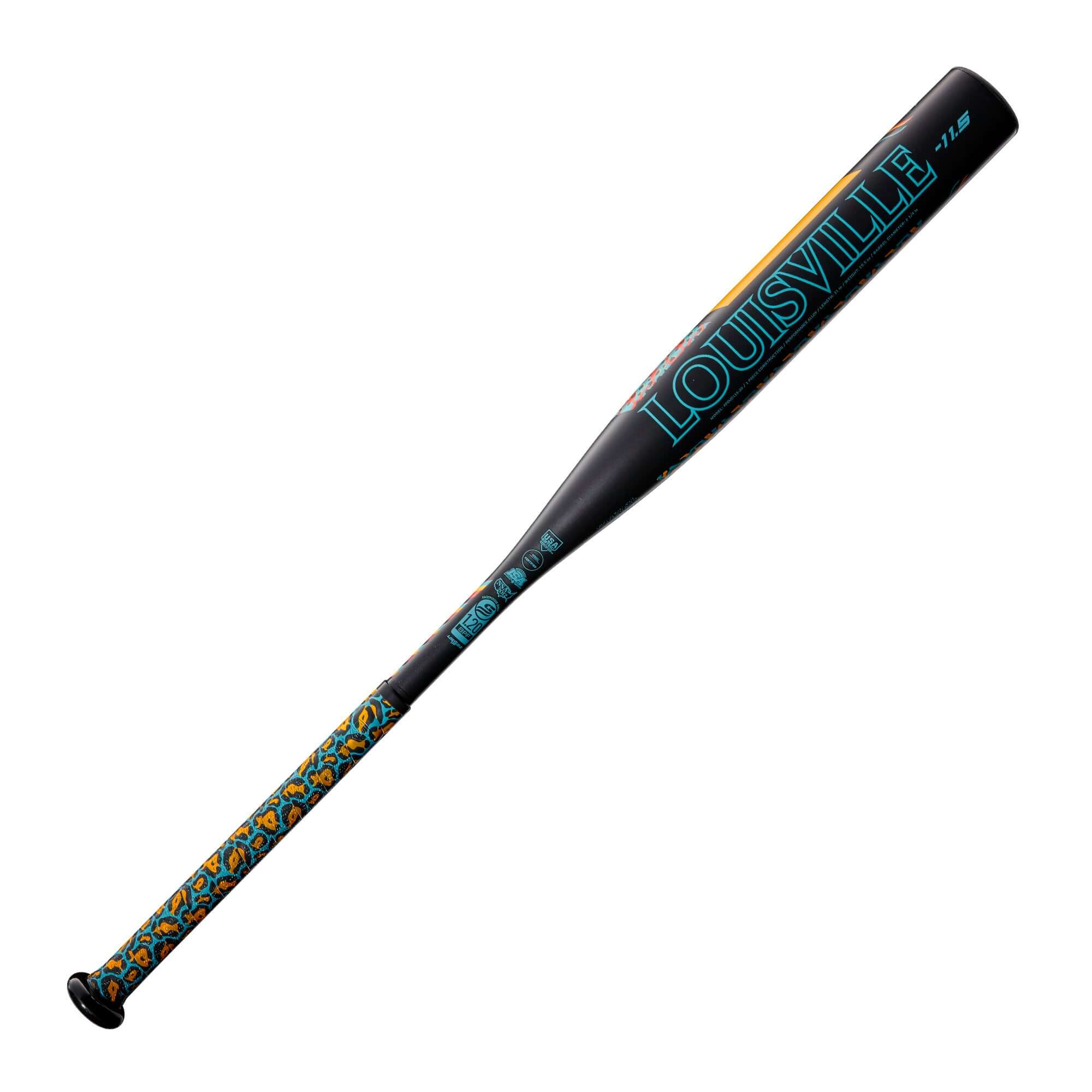 Louisville Slugger FP DIVA 2022 Fastpitch Bat with standard synthetic leather grip