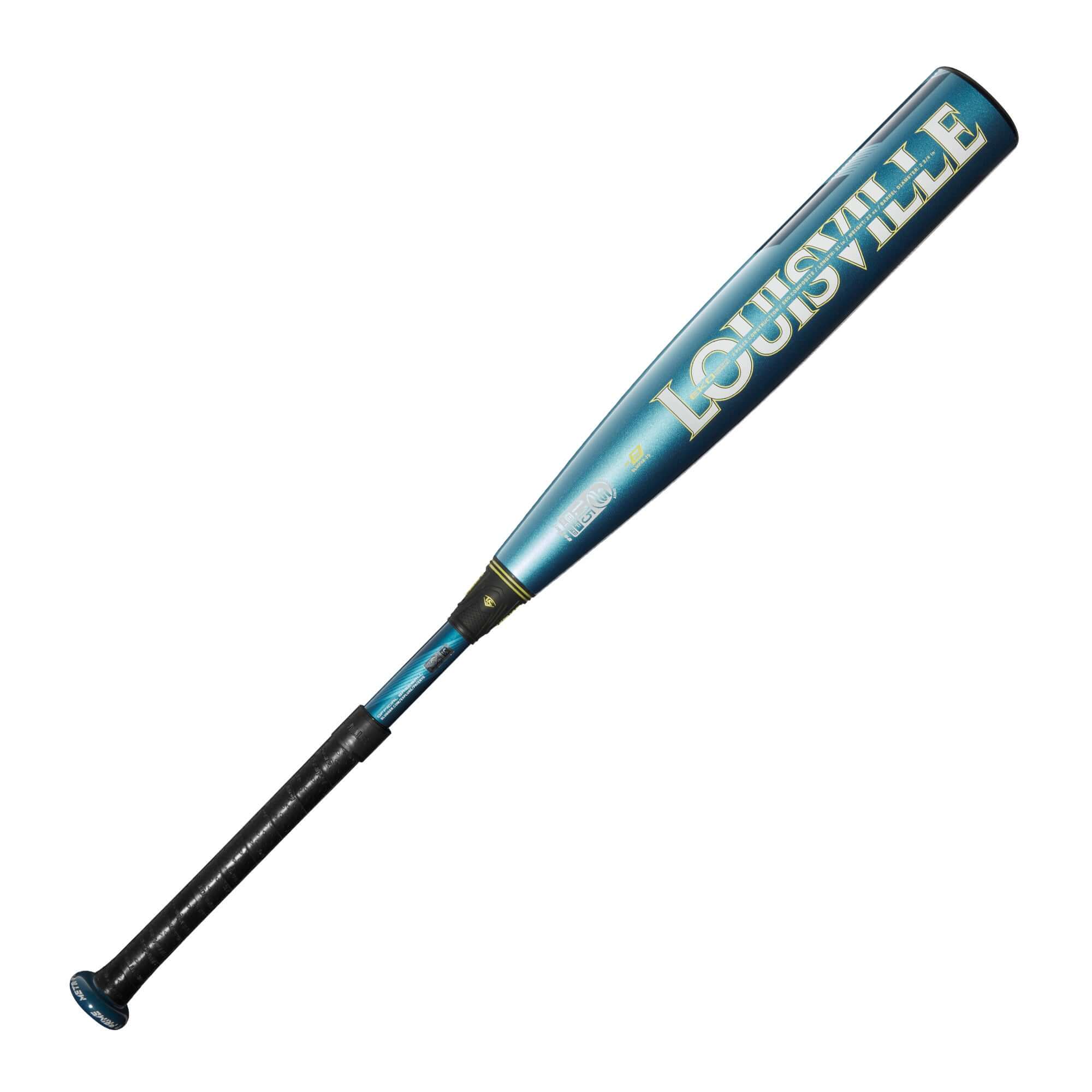 Louisville Slugger Meta® Prime 2025 USSSA baseball bat with 2 ¾” barrel, designed for advanced travel ball players.