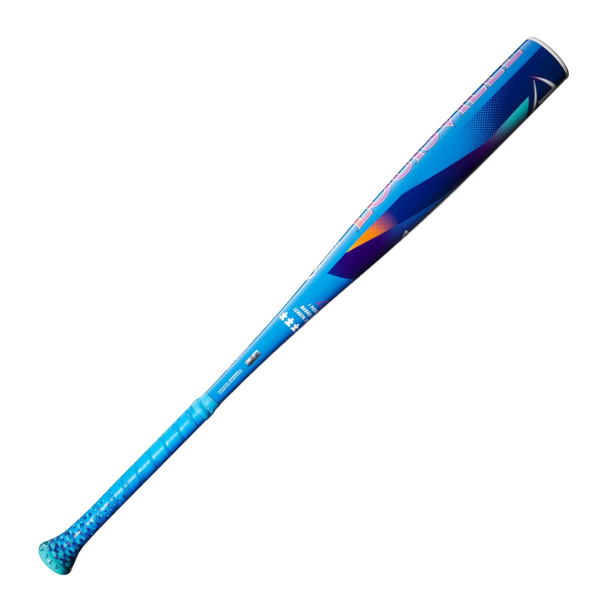 Left Side of Louisville Slugger Atlas 2025 - SPD-Gen3 End Cap for Optimized Barrel Performance