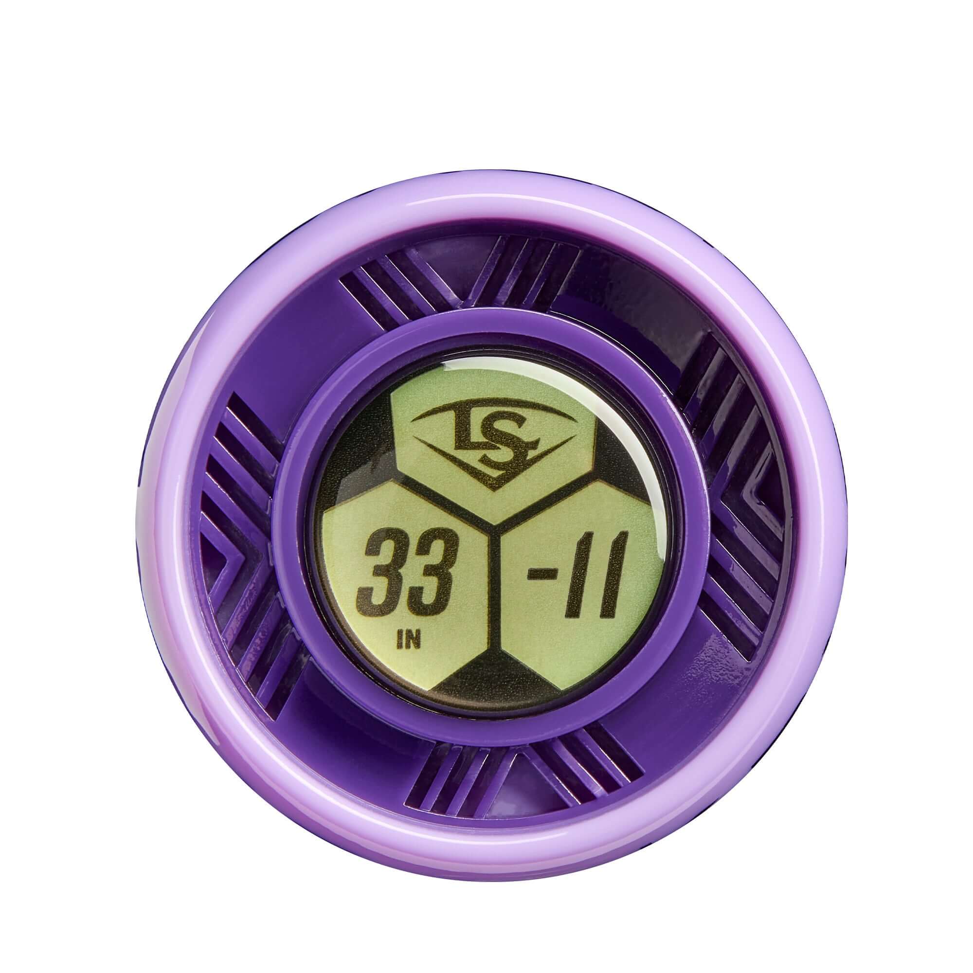 Pro Comfort Grip knob taper of 2026 Louisville Slugger Kryo Thundernight Fastpitch Bat with cushioned grip