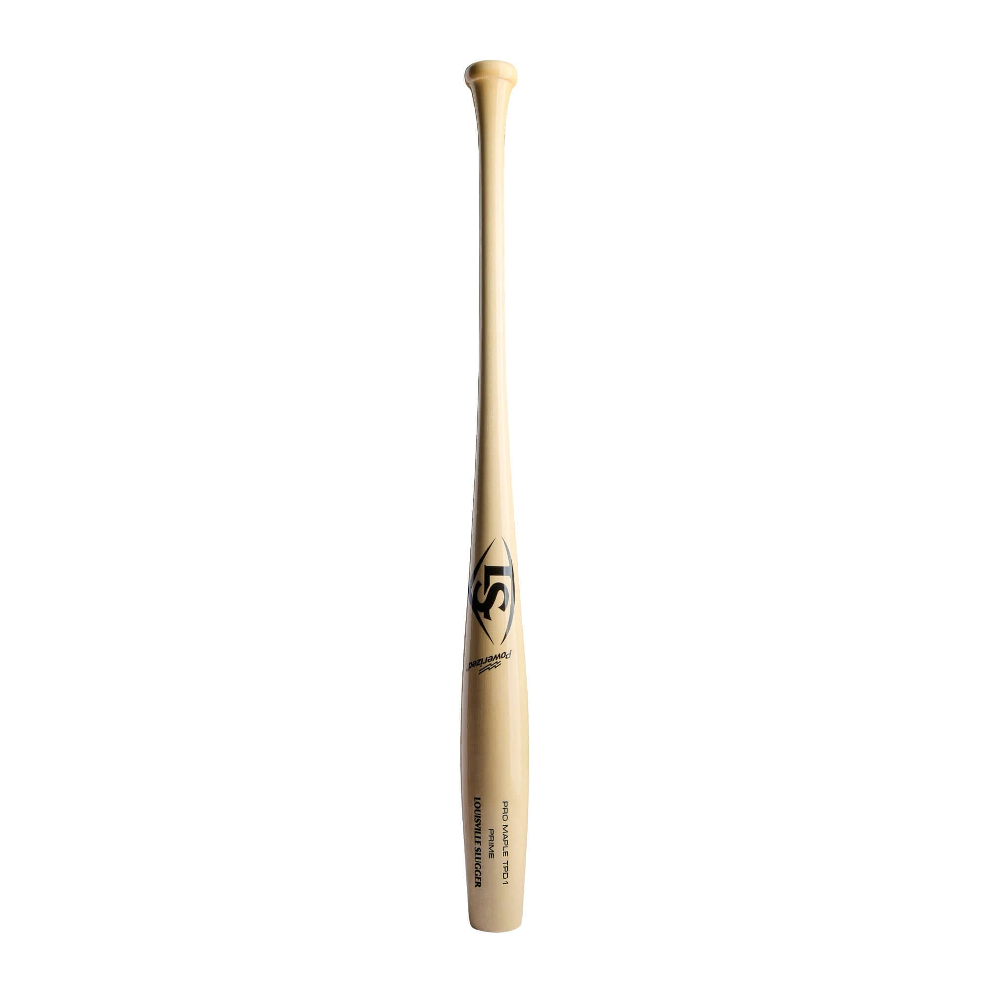 Louisville Slugger Pro Prime Natural TPD1 Torpedo-Shaped Baseball Bat for enhanced performance and power.