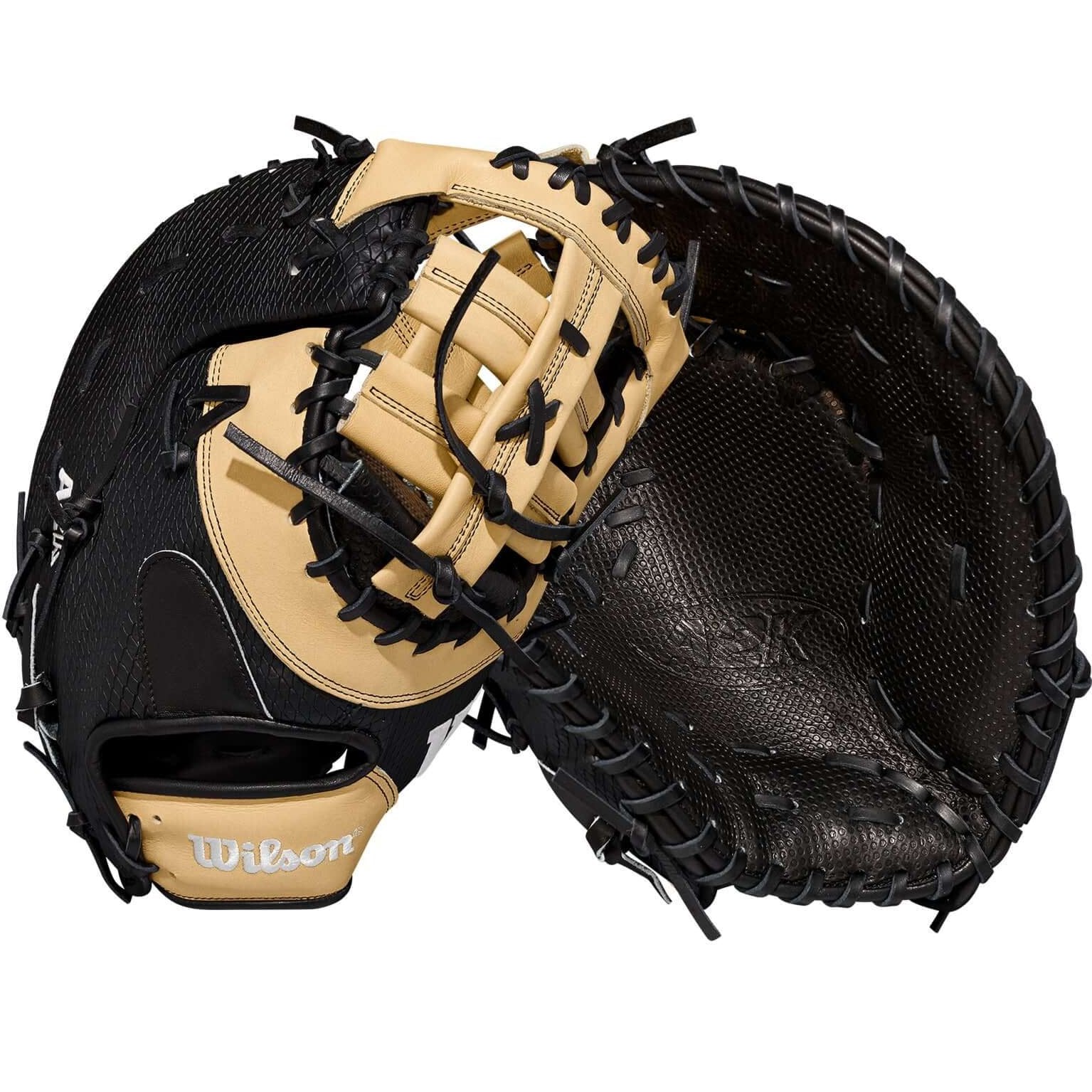 Wilson A2K Jose Abreu Game Model 1B LHT 12.5 Black/Blonde Pro Stock Select Leather Glove