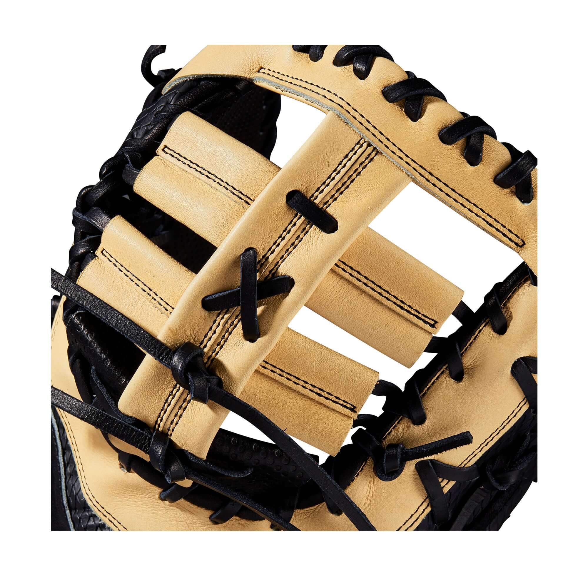 Wilson A2K JAB79 GM 12.5 First Base Mitt with Black SuperSnakeSkin and Blonde Pro Stock Leather