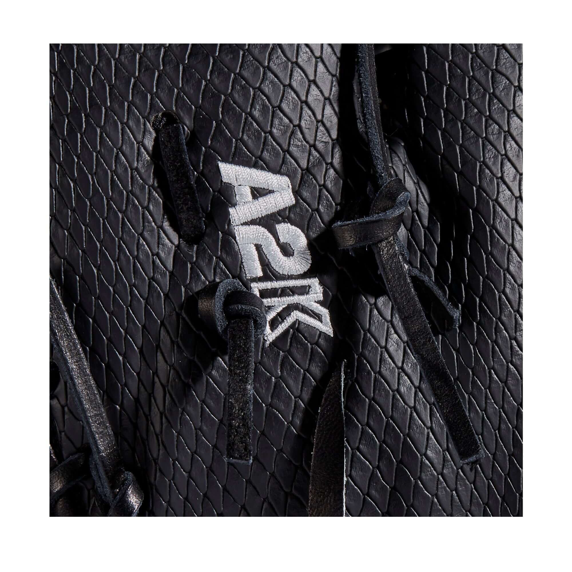 Wilson A2K JAB79 GM 12.5 First Base Mitt with Black SuperSnakeSkin and Blonde Pro Stock Leather