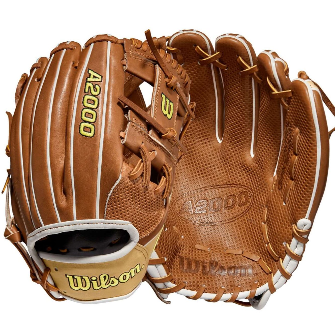Wilson A2000 Spin Control 1787 11.75-inch Blonde/Saddle Tan glove