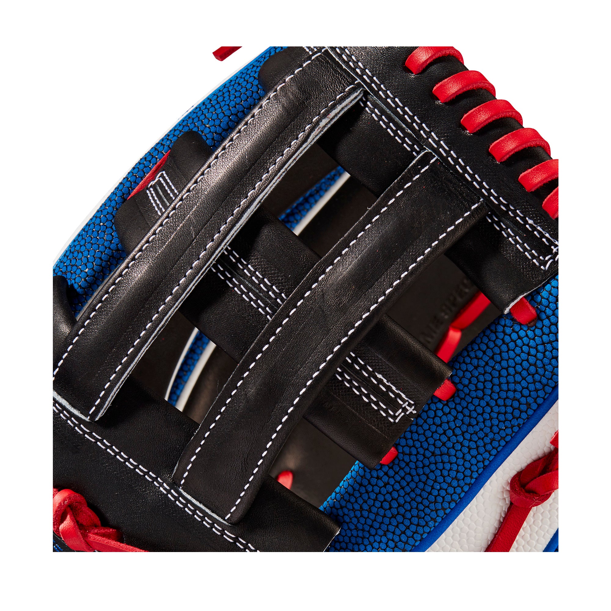 Wilson A2K Mookie Betts Game Model (OF) LHT 12.5 Black/White SS/Royal/Red