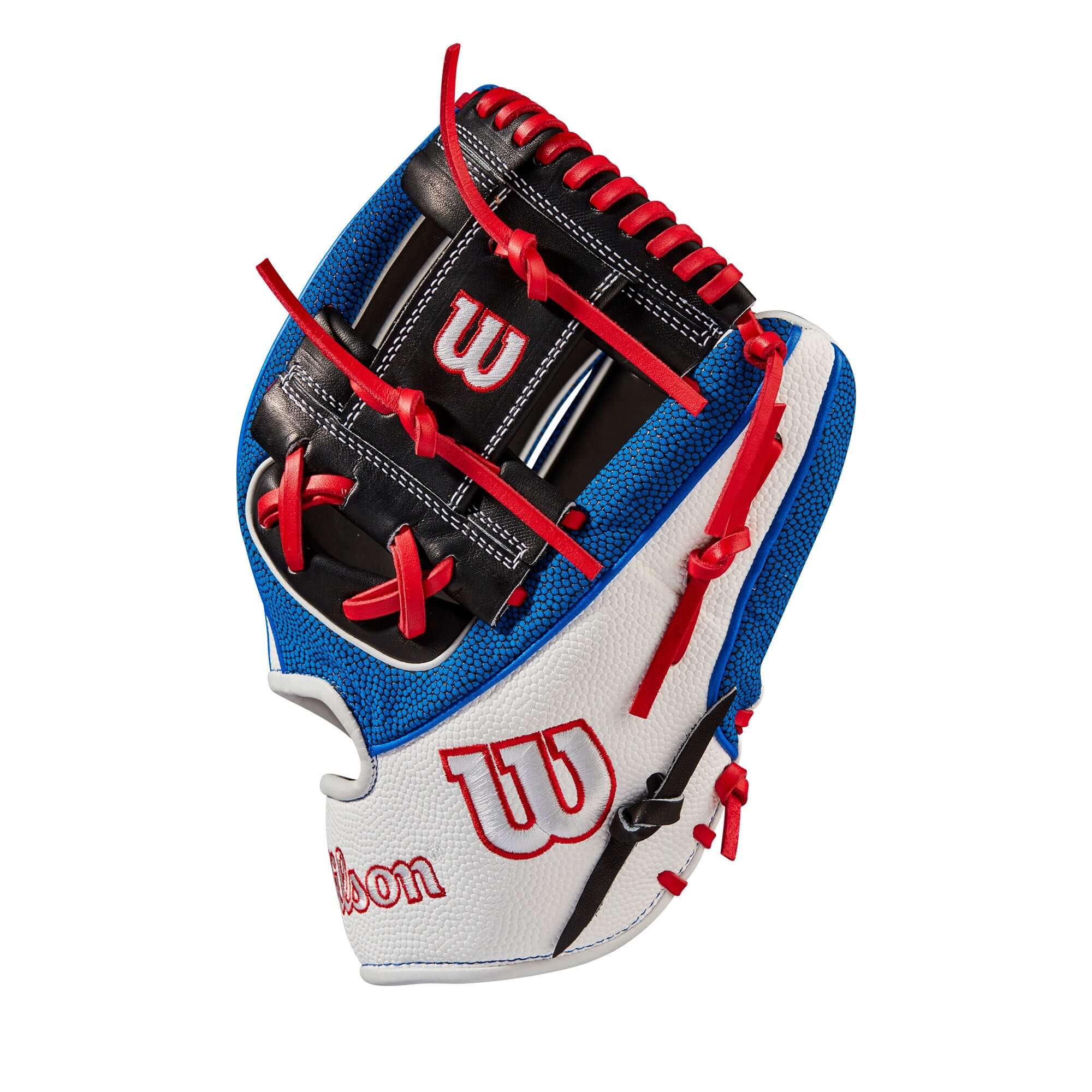 Wilson A2K Mookie Betts Infield Glove, 11.5 inch, Black Pro Stock Leather