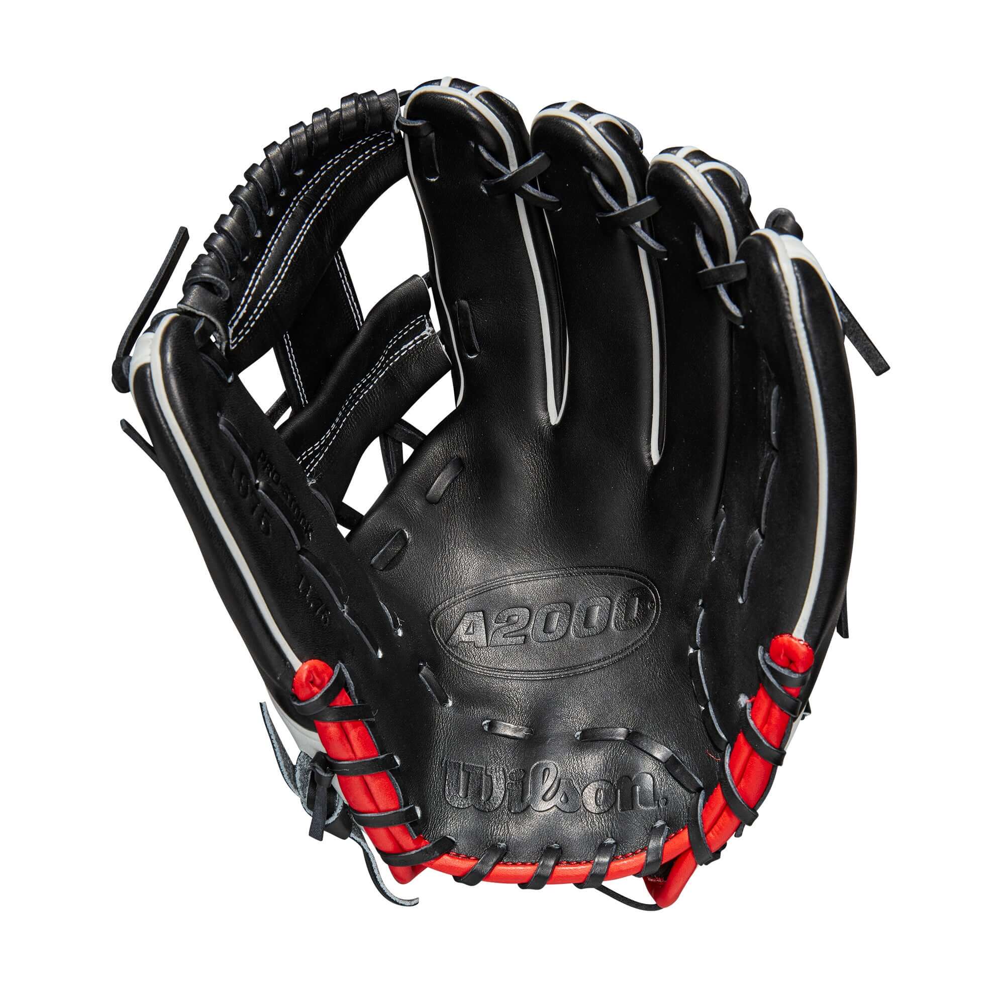 Wilson A2000 1975 Black/White/Red 11.75 Baseball Glove