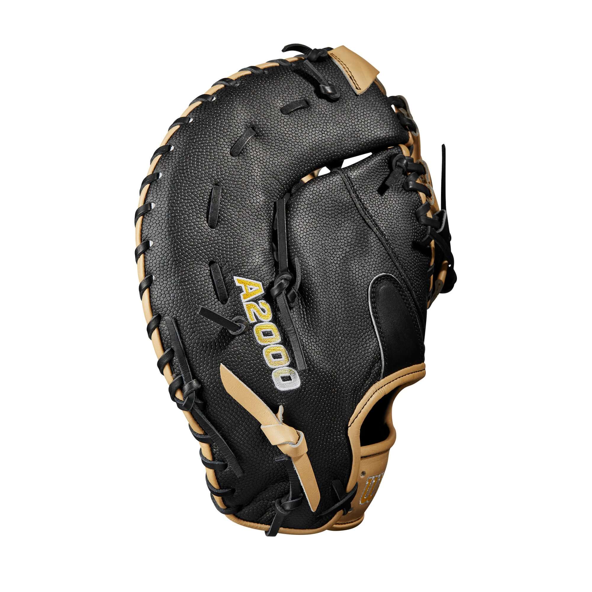 Wilson A2000 1679SS First Base Glove, 12.5-inch, Black/Blonde, Single Post Web