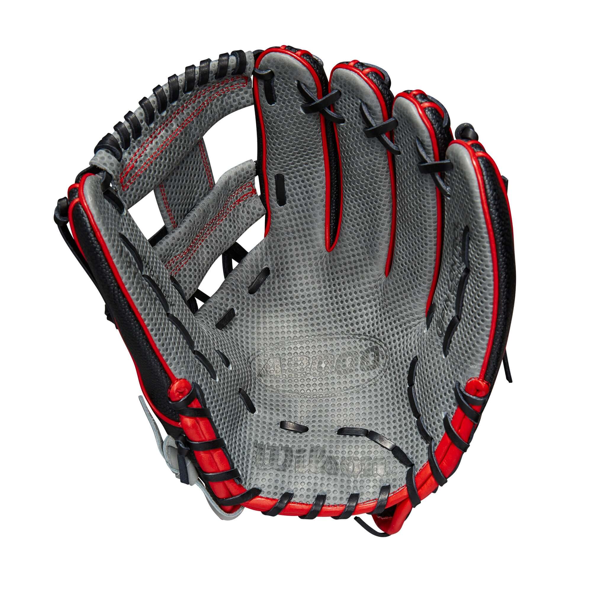 Wilson A2000 1975SS 11.75-inch black baseball glove with Spin Control Technology.