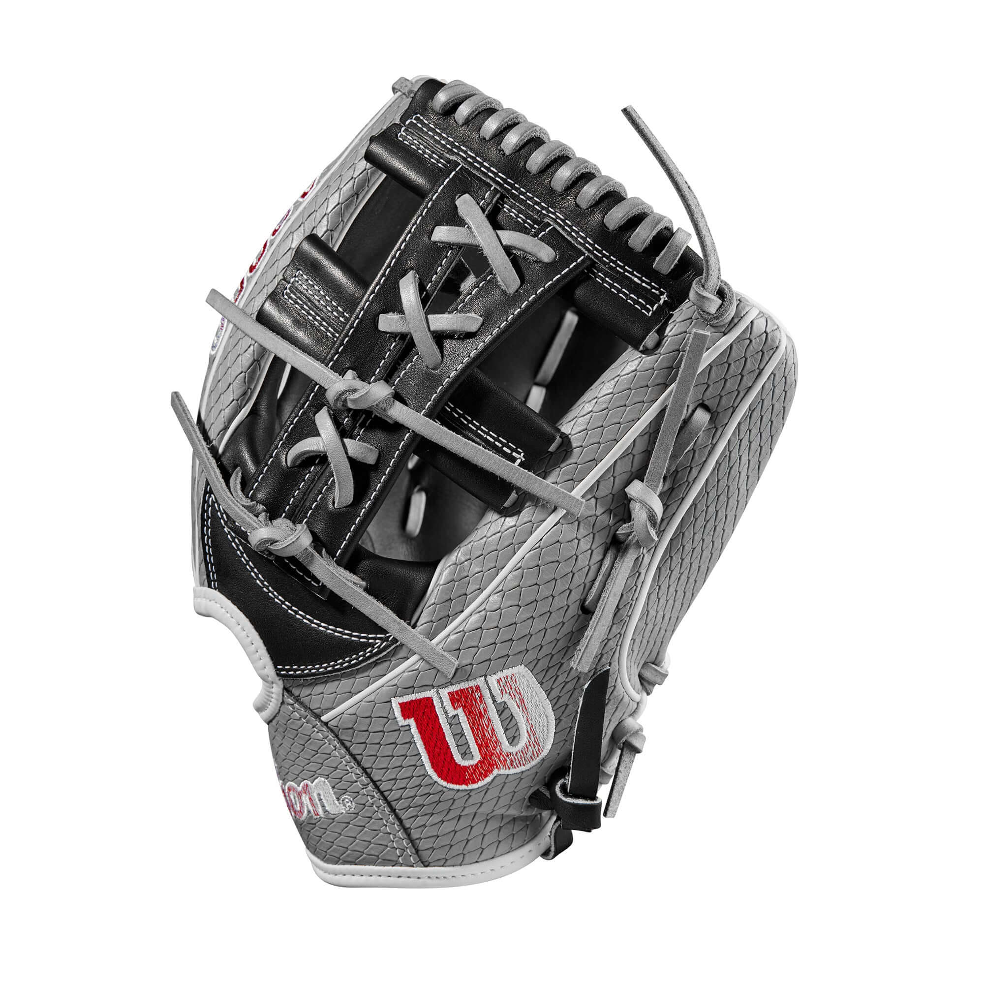Wilson 2023 A2000FP FP75SS grey/black/red 11.75 infield glove