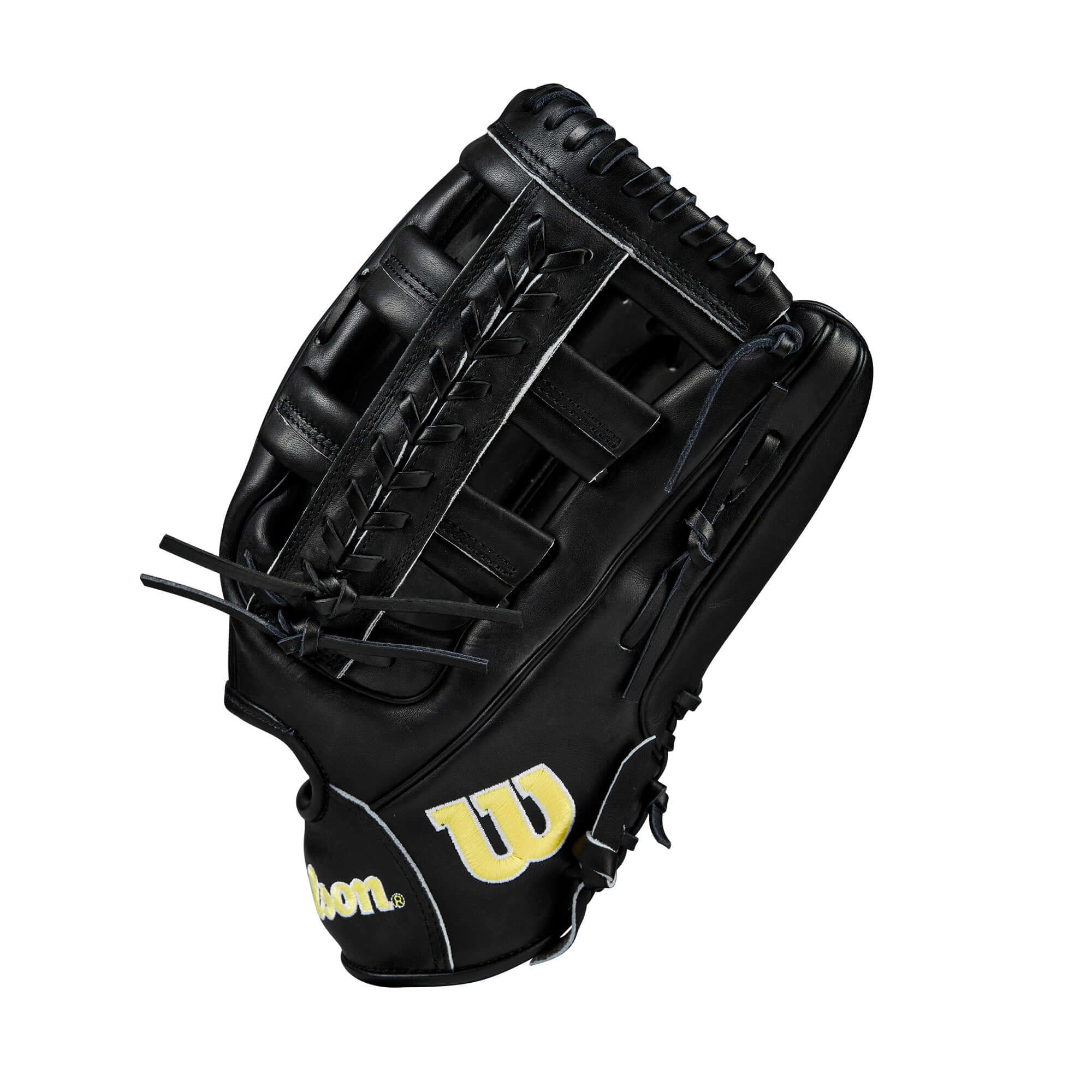 Wilson 2024 A2000 1810 Classic Series Black 12.75" Outfield Baseball Glove for optimal performance.