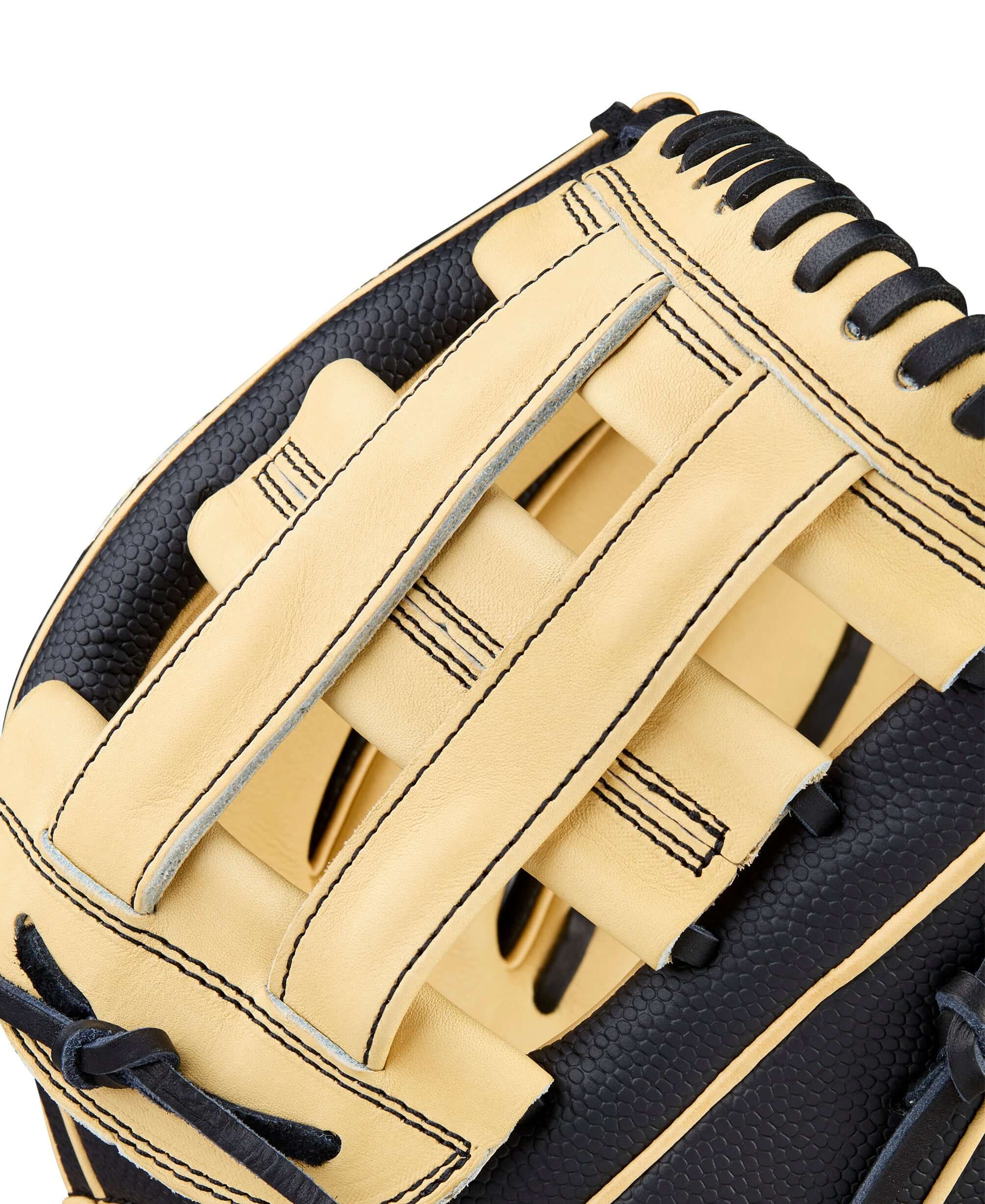 Wilson 2026 A2000 Classic DW5 12" Infield Baseball Glove close-up showing webbing and design features.