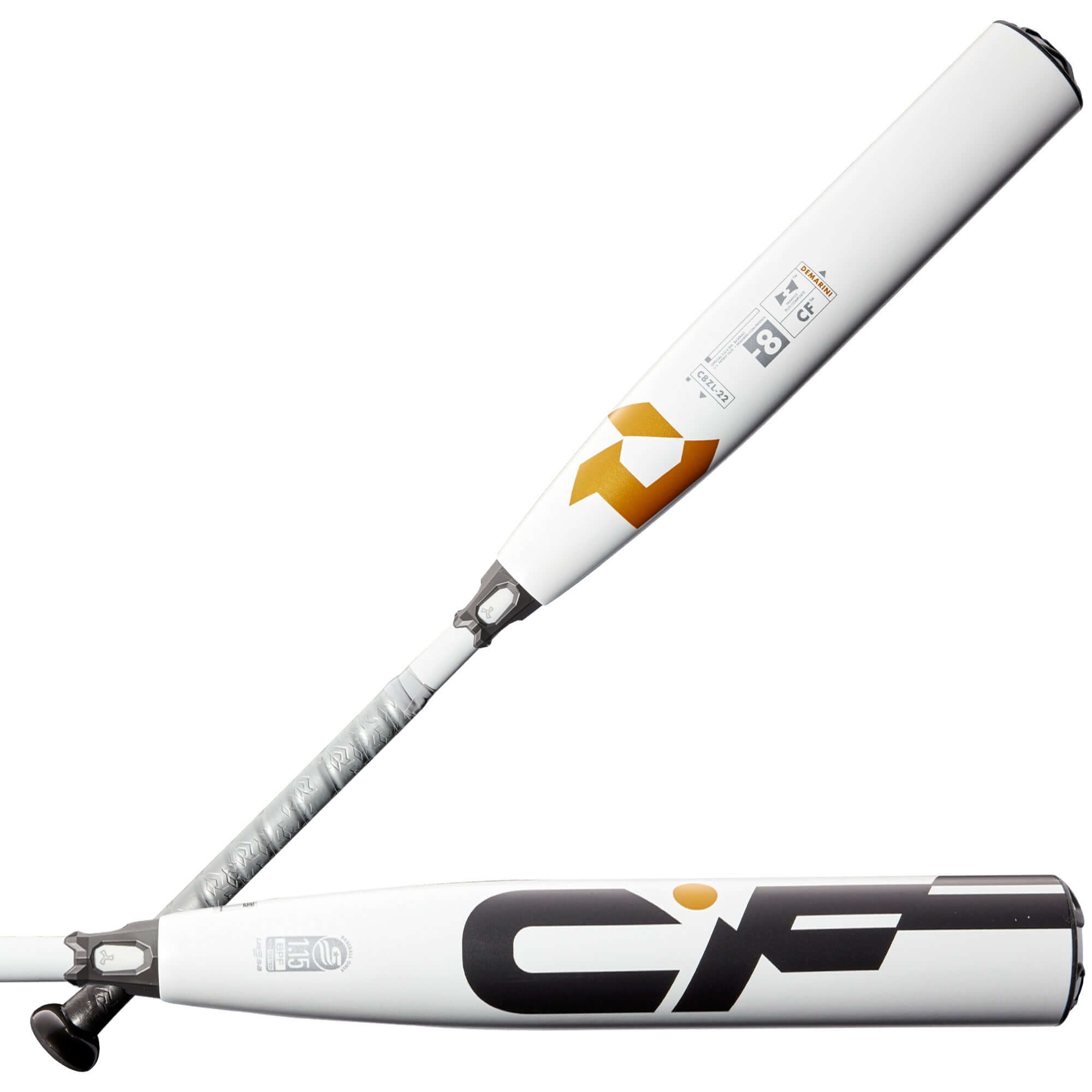 DeMarini CF Glitch (-8) USSSA Baseball Bat, 2022 model