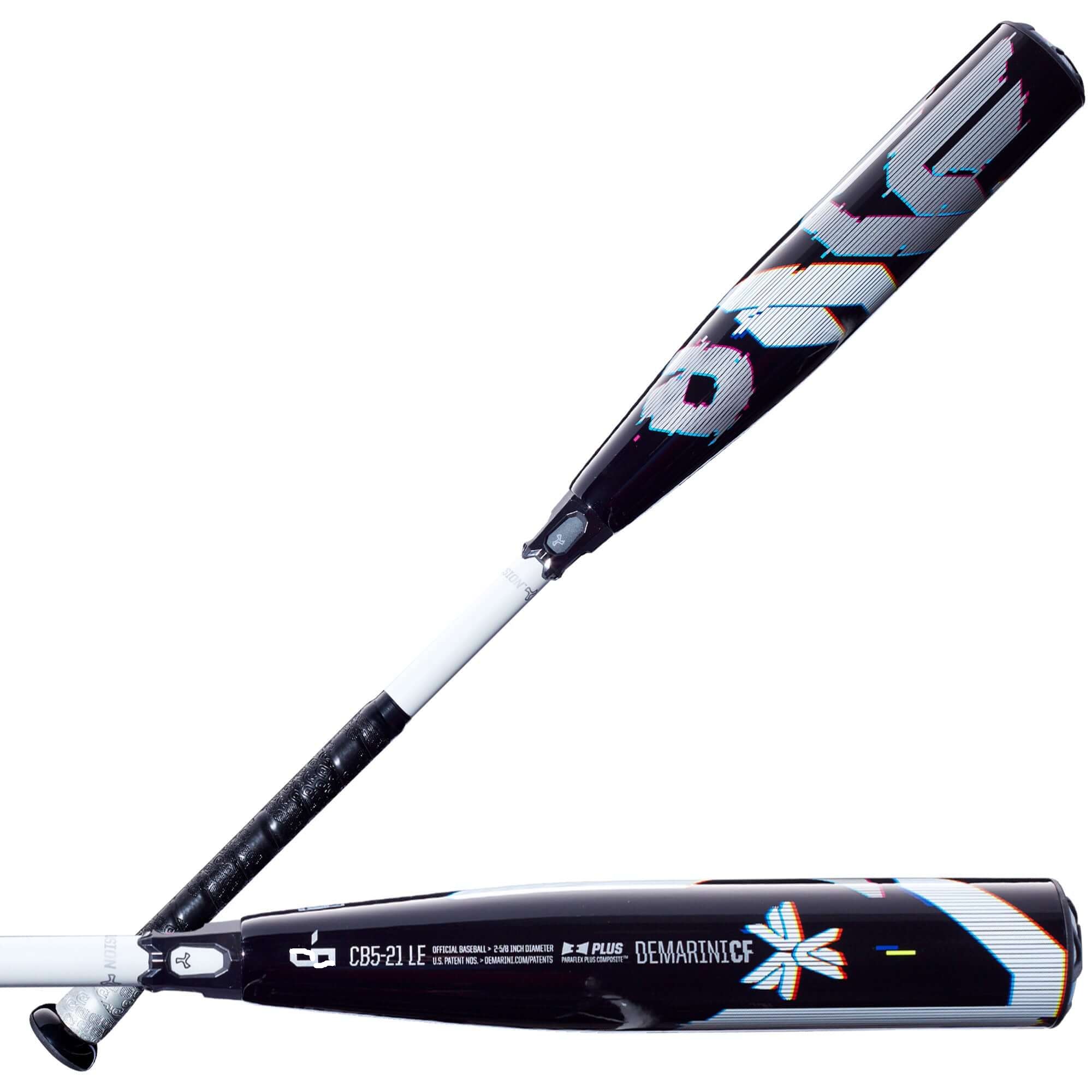 DeMarini CF Glitch (-5) USSSA Baseball Bat with Paraflex Plus Composite Barrel