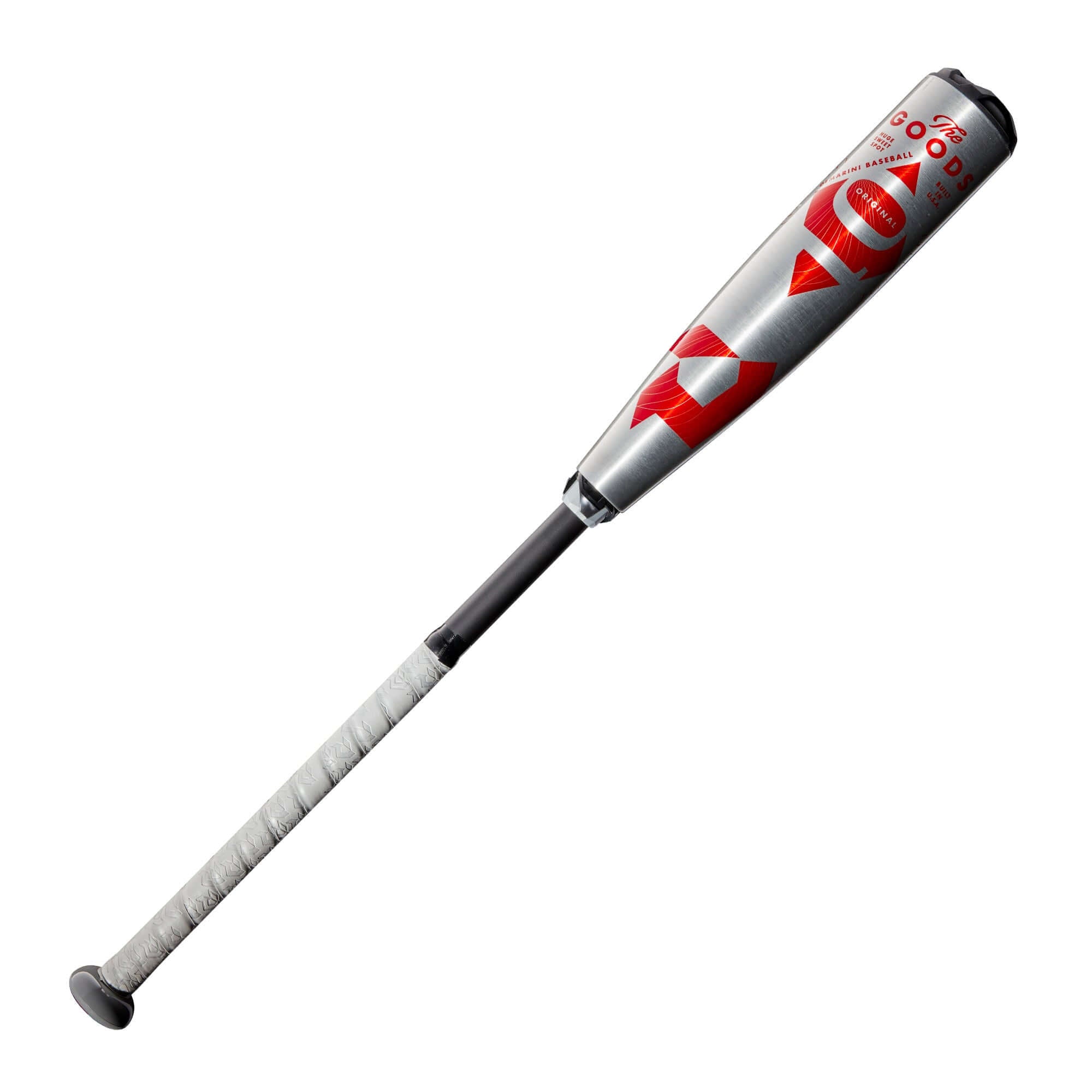 DeMarini The Goods (-10) USSSA Baseball Bat with X14 Alloy Barrel and composite handle for young players.