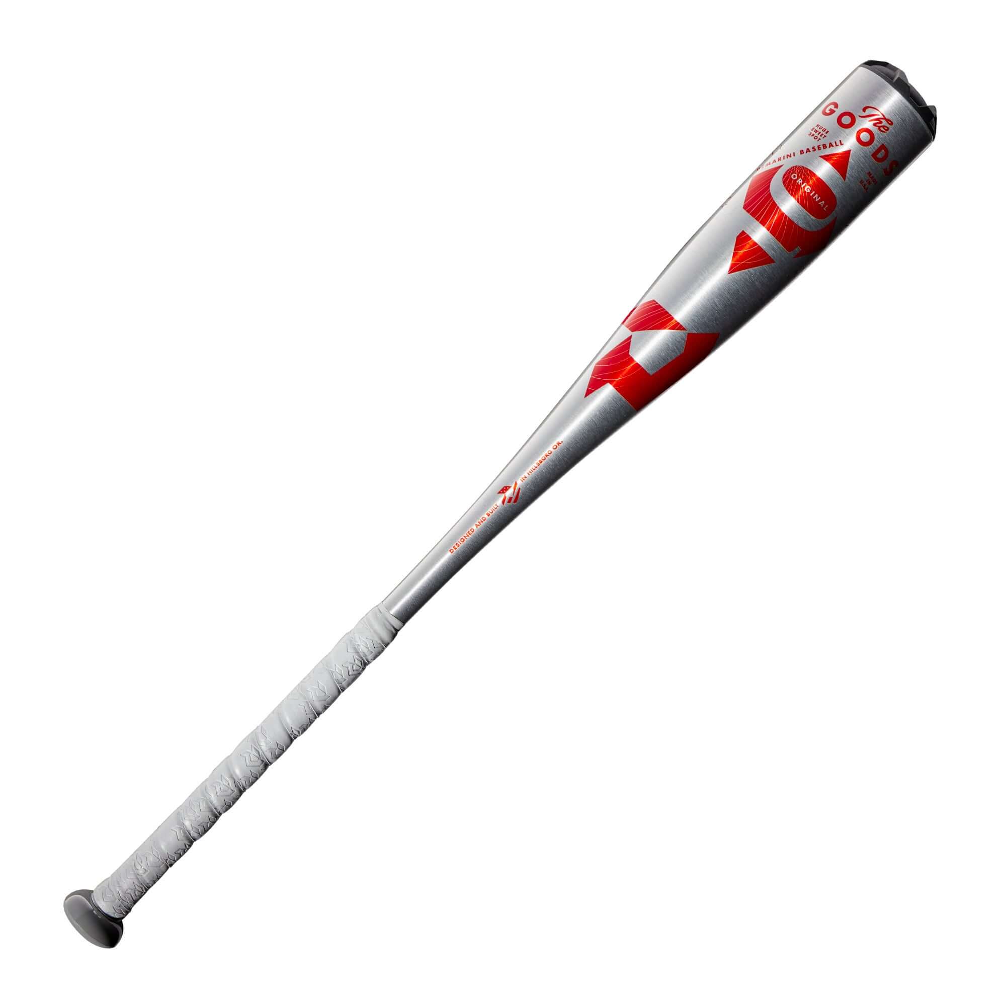 DeMarini THE GOODS ONE PIECE (-10) USSSA bat with X14 Alloy Barrel for power hitters