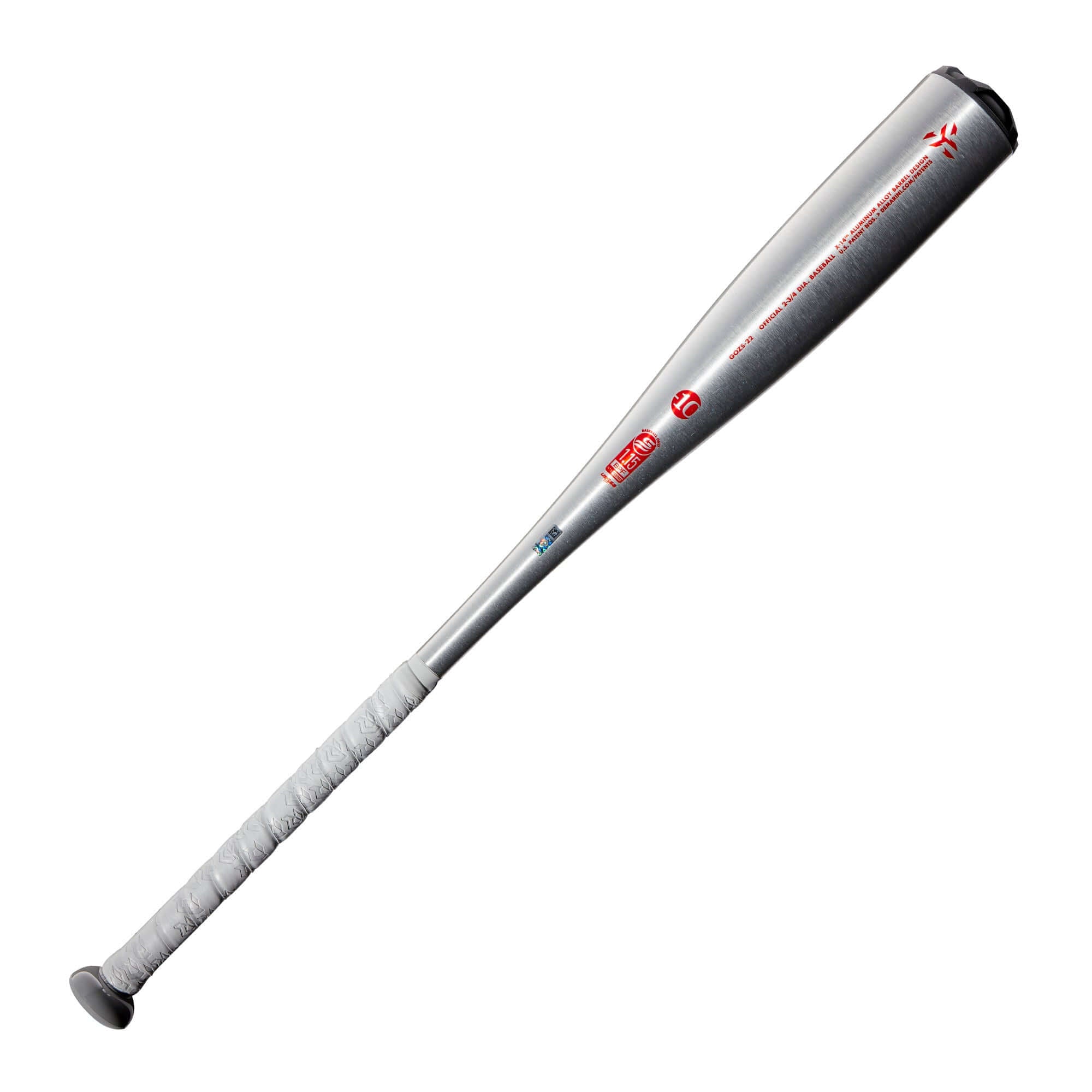 DeMarini THE GOODS ONE PIECE (-10) USSSA bat with X14 Alloy Barrel for power hitters