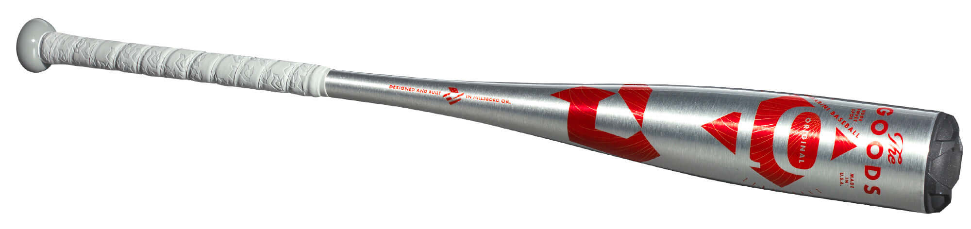 DeMarini THE GOODS ONE PIECE (-10) USSSA bat with X14 Alloy Barrel for power hitters