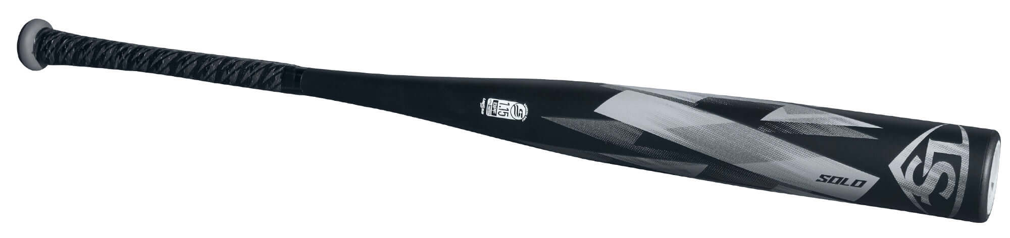 Louisville Solo USSSA baseball bat with SL Hyper alloy and ultra-balanced swing weight