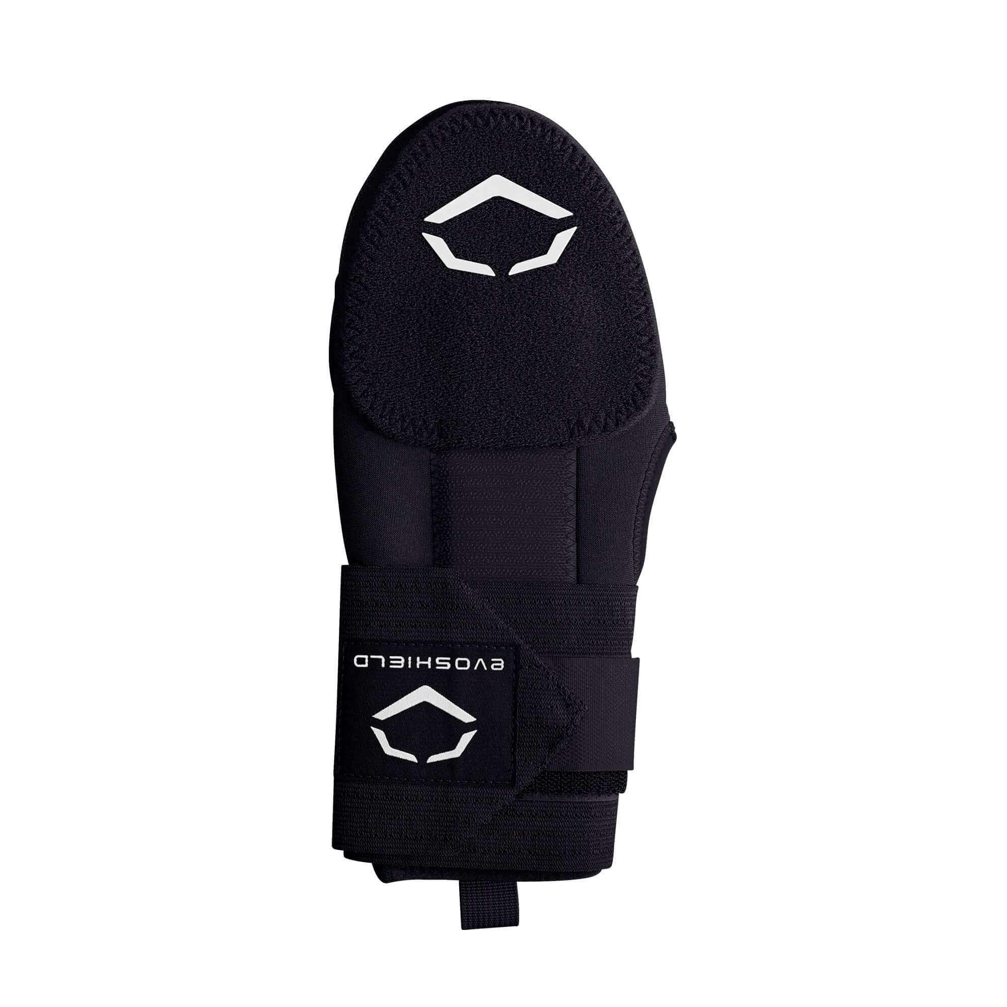 Evoshield Sliding Mitt Left Hand with protective plates and elastic compression straps for secure fit.