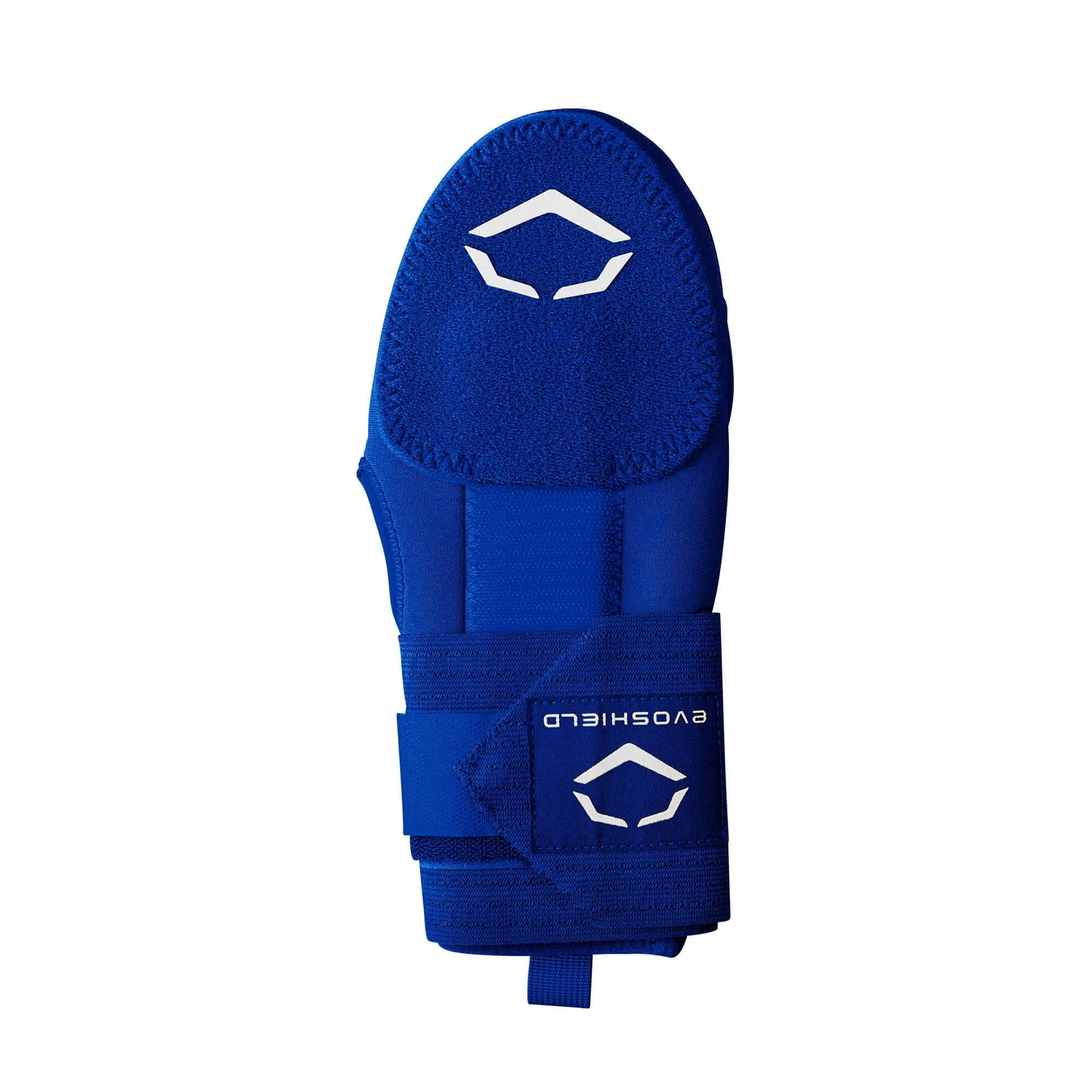 Evoshield Sliding Mitt Right Hand Protective shields on top and underside, elastic straps for secure fit, thumb hole for flexibility.