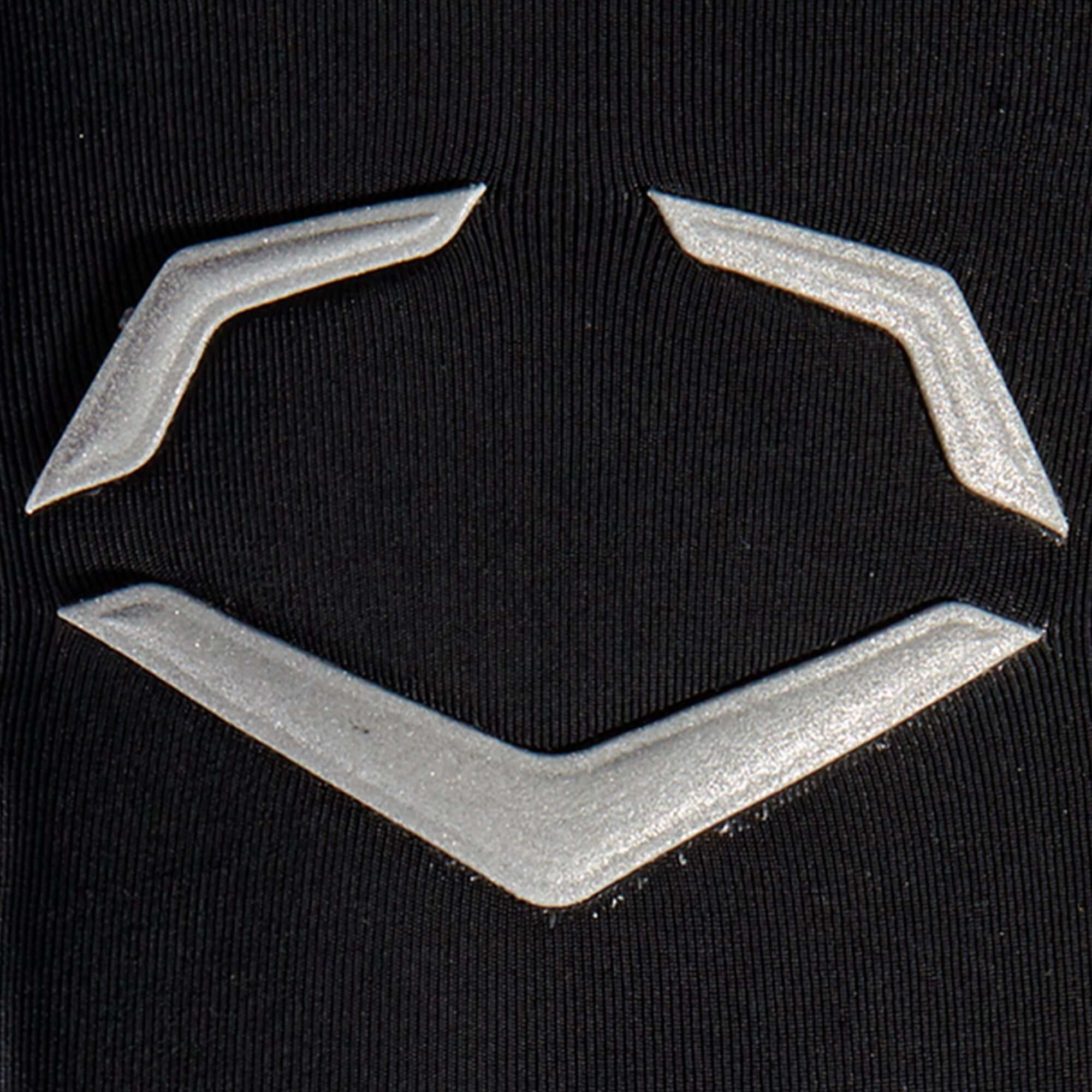 Evoshield Pro-SRZ Protective Wrist Guard Black, lightweight with seamless construction.
