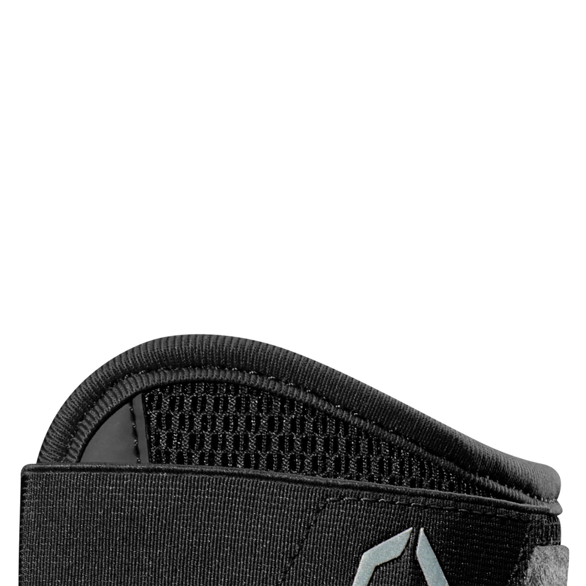 Black EvoShield Pro-SRZ Batter's Elbow Guard with ergonomic fit and Gel-to-Shell technology