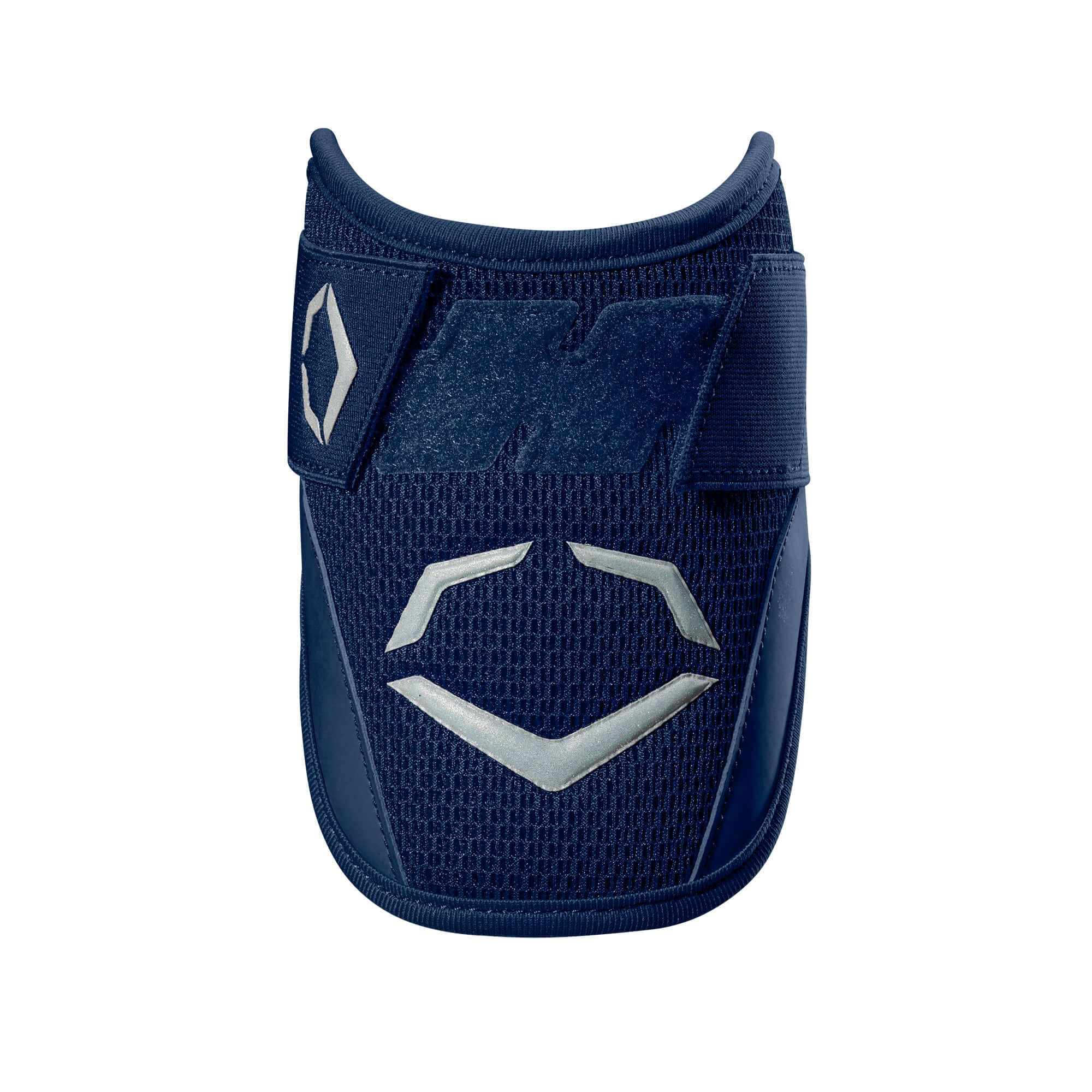 Evoshield Pro-SRZ Batter's Elbow Guard Navy with ergonomic fit and Gel-To-Shell Technology