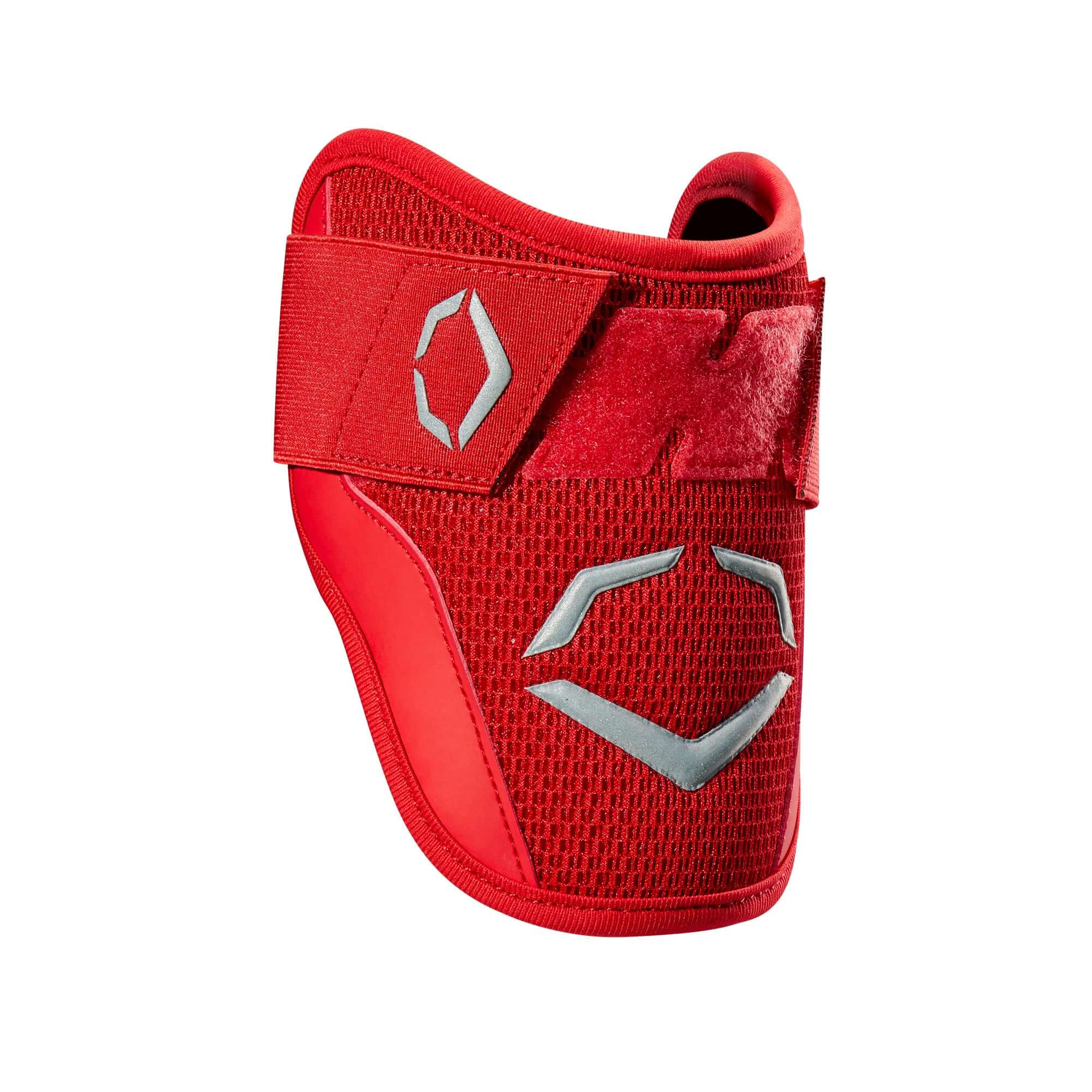 Evoshield Pro-SRZ Scarlet Batter's Elbow Guard with ergonomic design