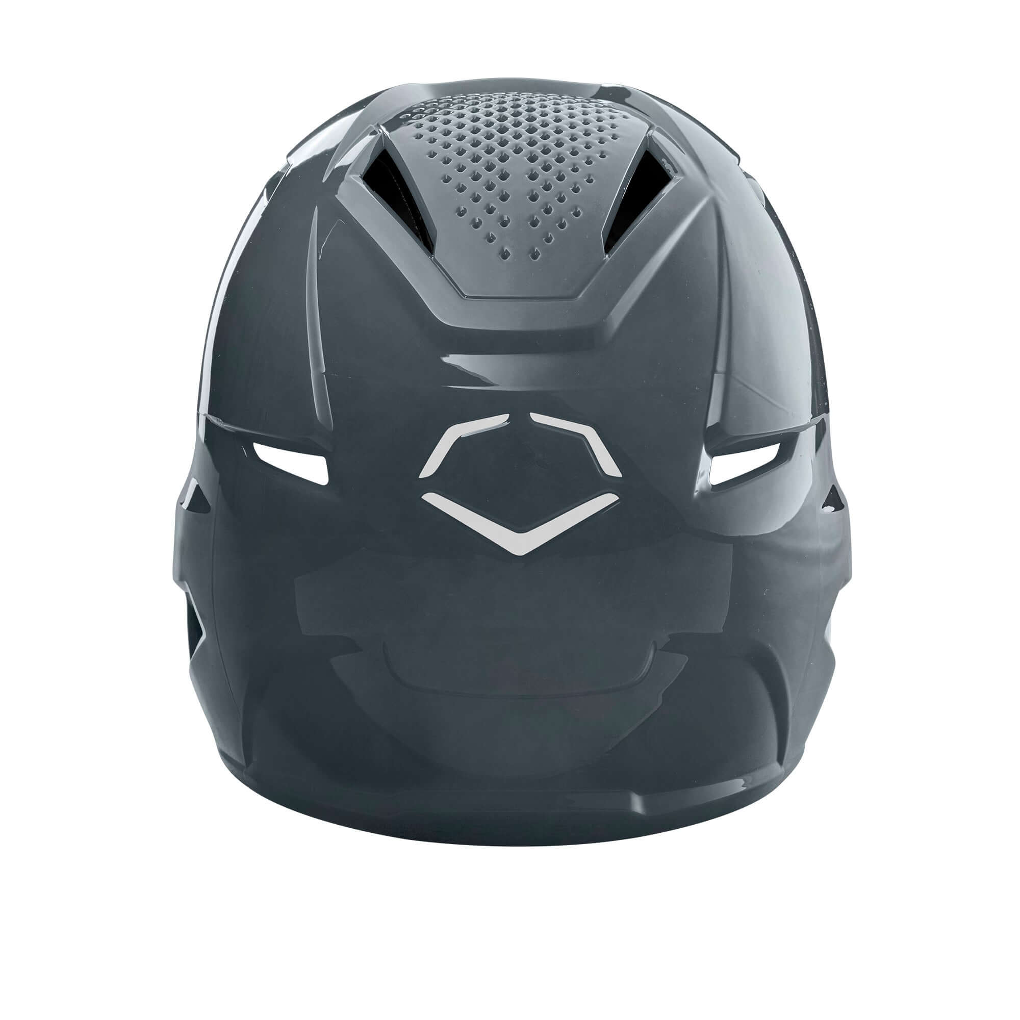 Evoshield XVT Batting Helmet High Gloss Charcoal, front view