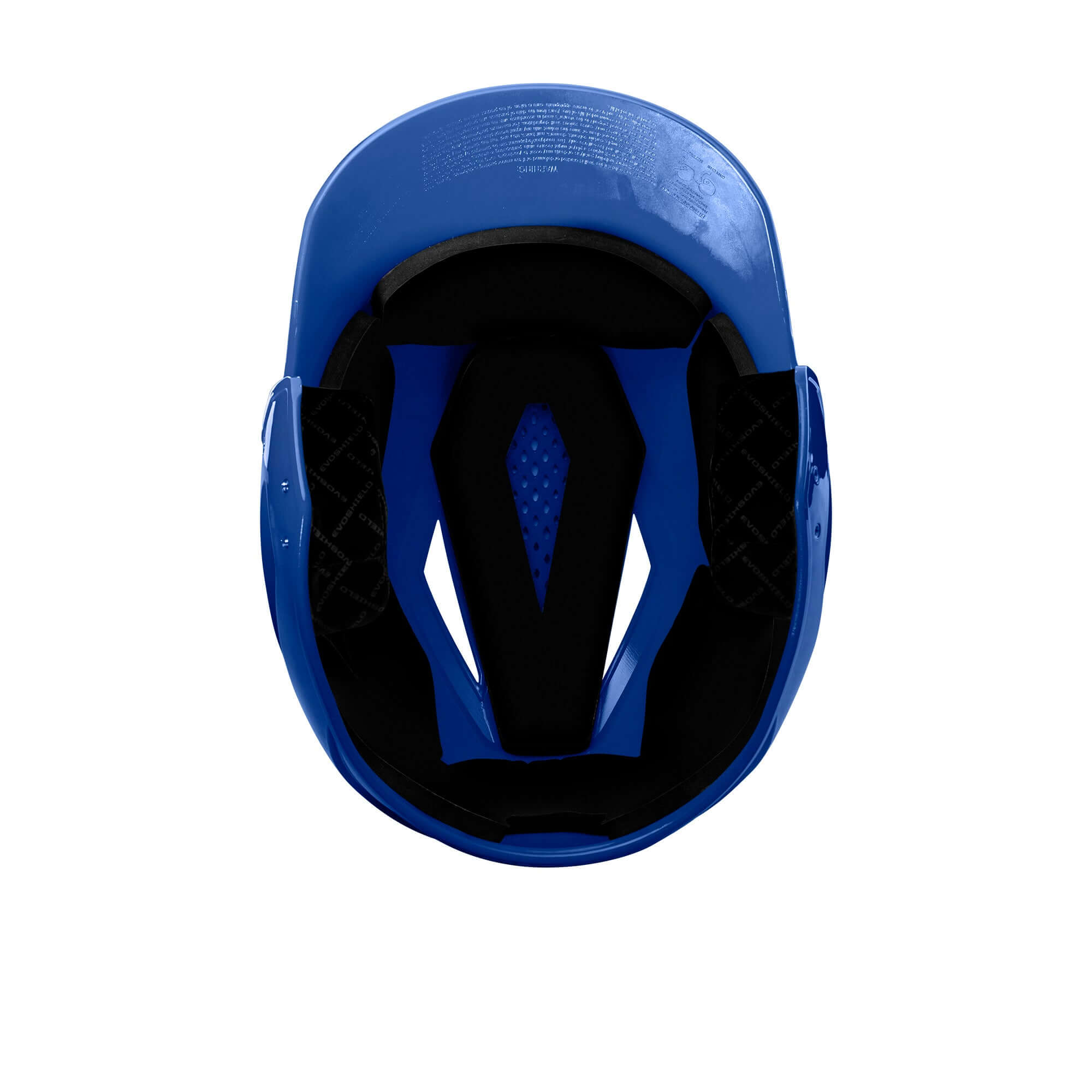 Evoshield XVT Batting Helmet High Gloss Royal Finish, sleek design, dual-density padding