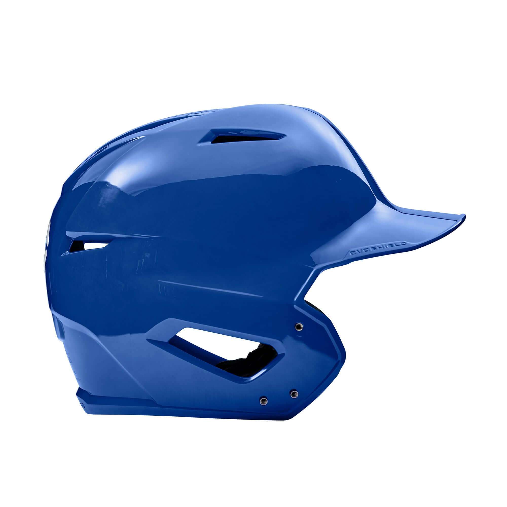 Evoshield XVT Batting Helmet High Gloss Royal Finish, sleek design, dual-density padding