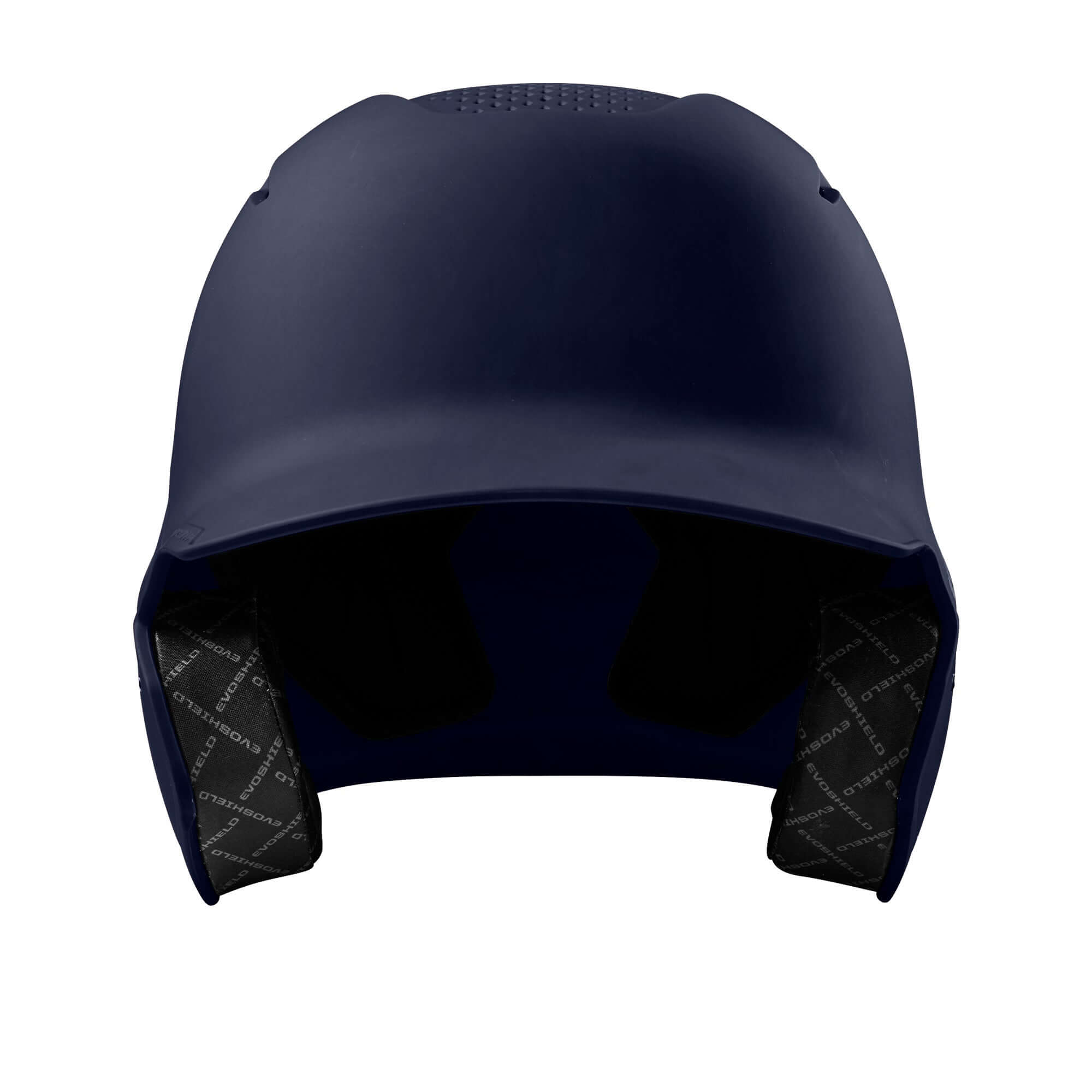 Evoshield Youth XVT Batting Helmet Matte Finish Navy side view
