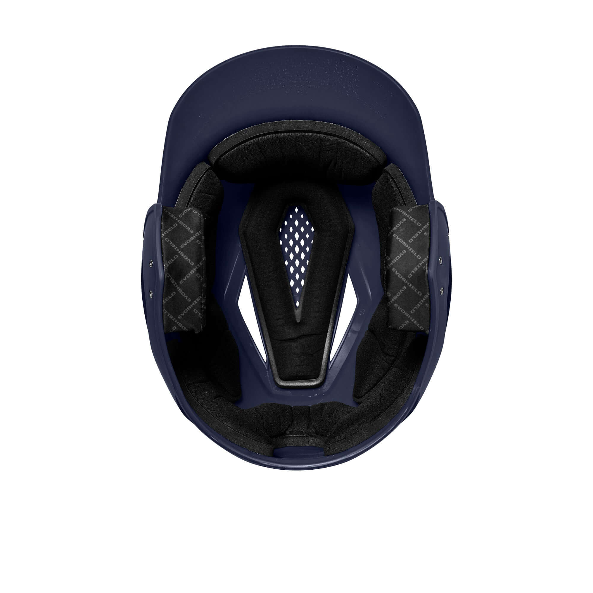 Evoshield XVT Batting Helmet Matte Navy, dual density padding, venting system, low profile, NOCSAE certified