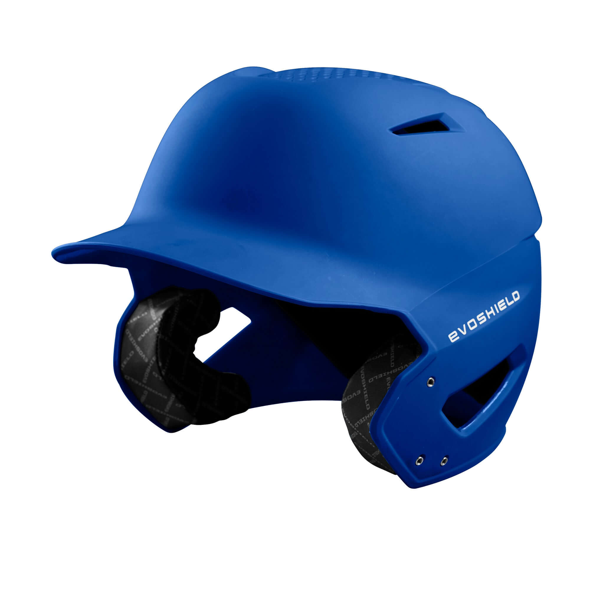Evoshield XVT Batting Helmet Matte Finish Royal, dual density padding, venting system, low profile shell