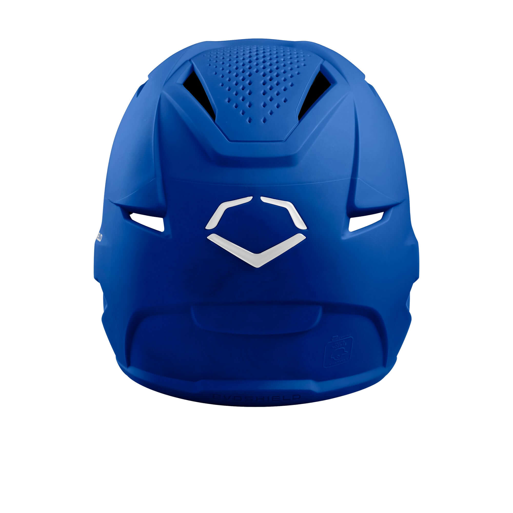 Evoshield XVT Batting Helmet Matte Finish Royal, dual density padding, venting system, low profile shell